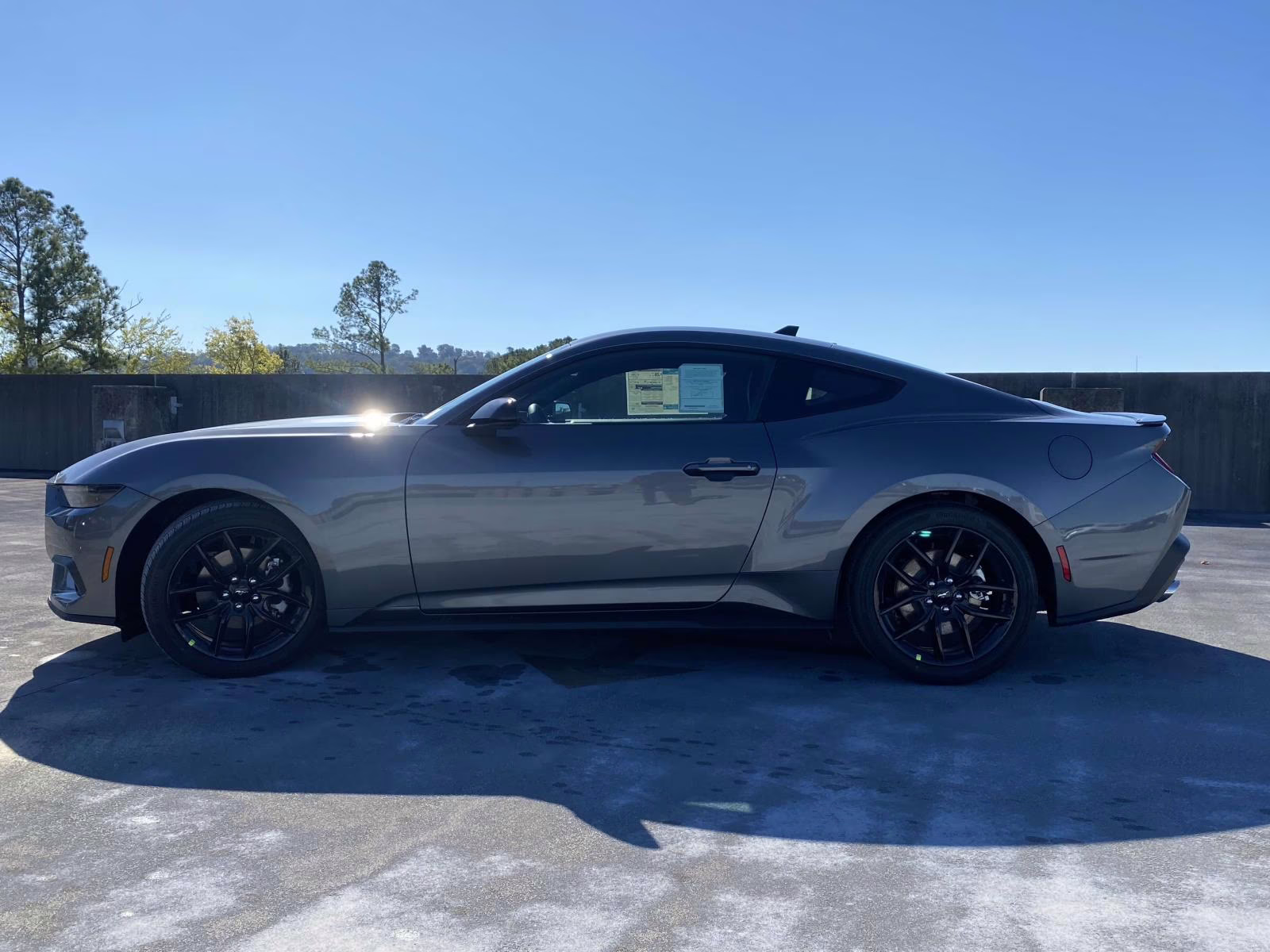 2026 Carbonized Gray Metallic Ford Mustang EcoBoost RWD Coupe