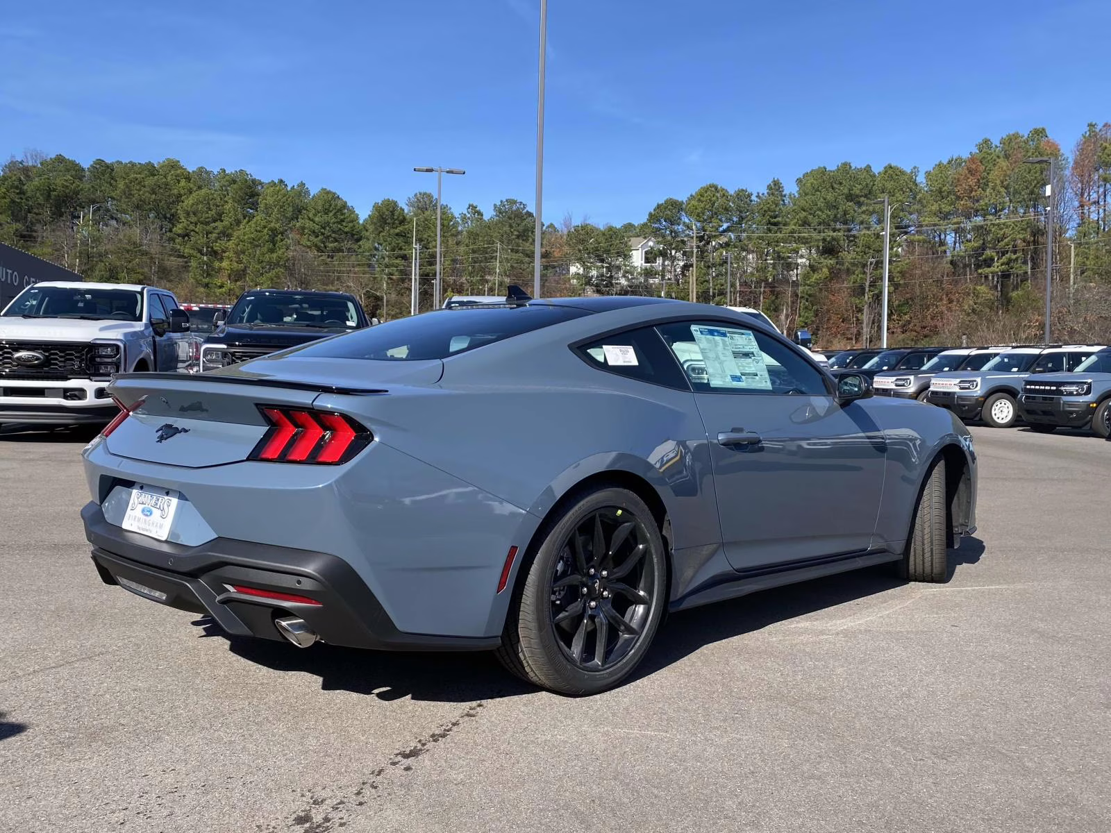 2026 Vapor Blue Metallic Ford Mustang EcoBoost RWD Coupe