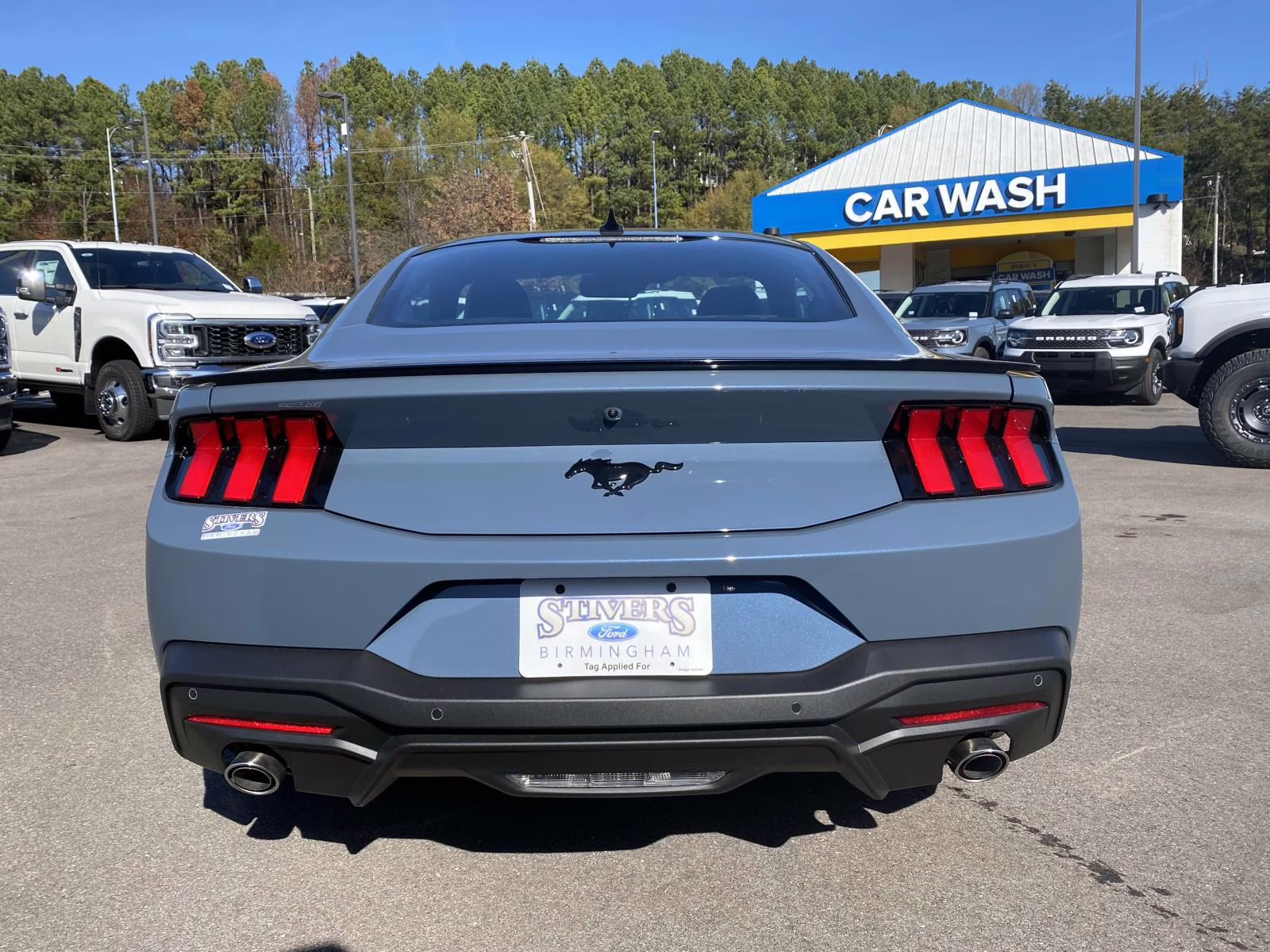 2026 Vapor Blue Metallic Ford Mustang EcoBoost RWD Coupe