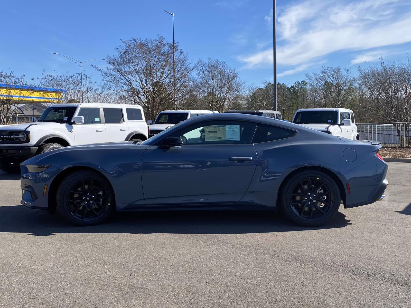 2026 Vapor Blue Metallic Ford Mustang EcoBoost RWD Coupe