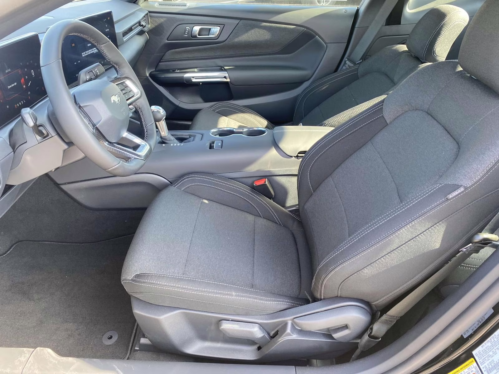 2026 Shadow Black Ford Mustang EcoBoost RWD Coupe