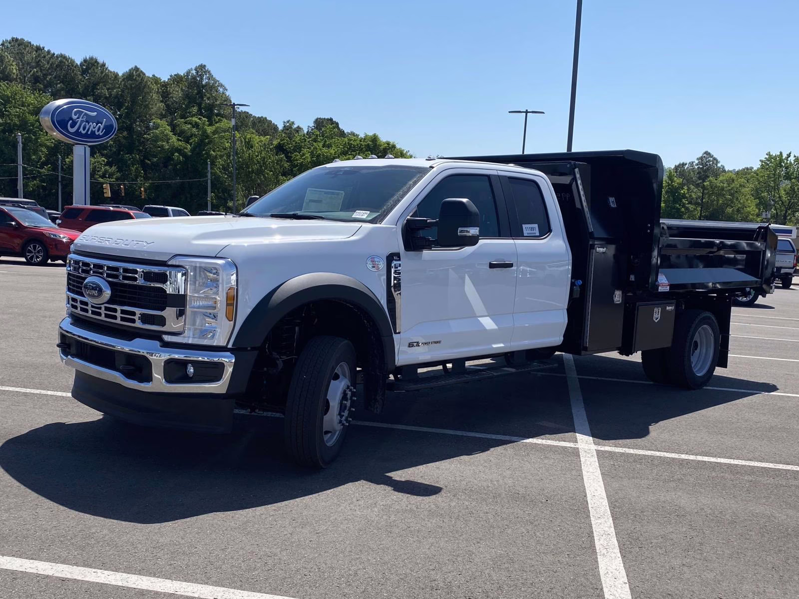 2026 Oxford White Ford Super Duty F-550 DRW XL 4X4 Chassis