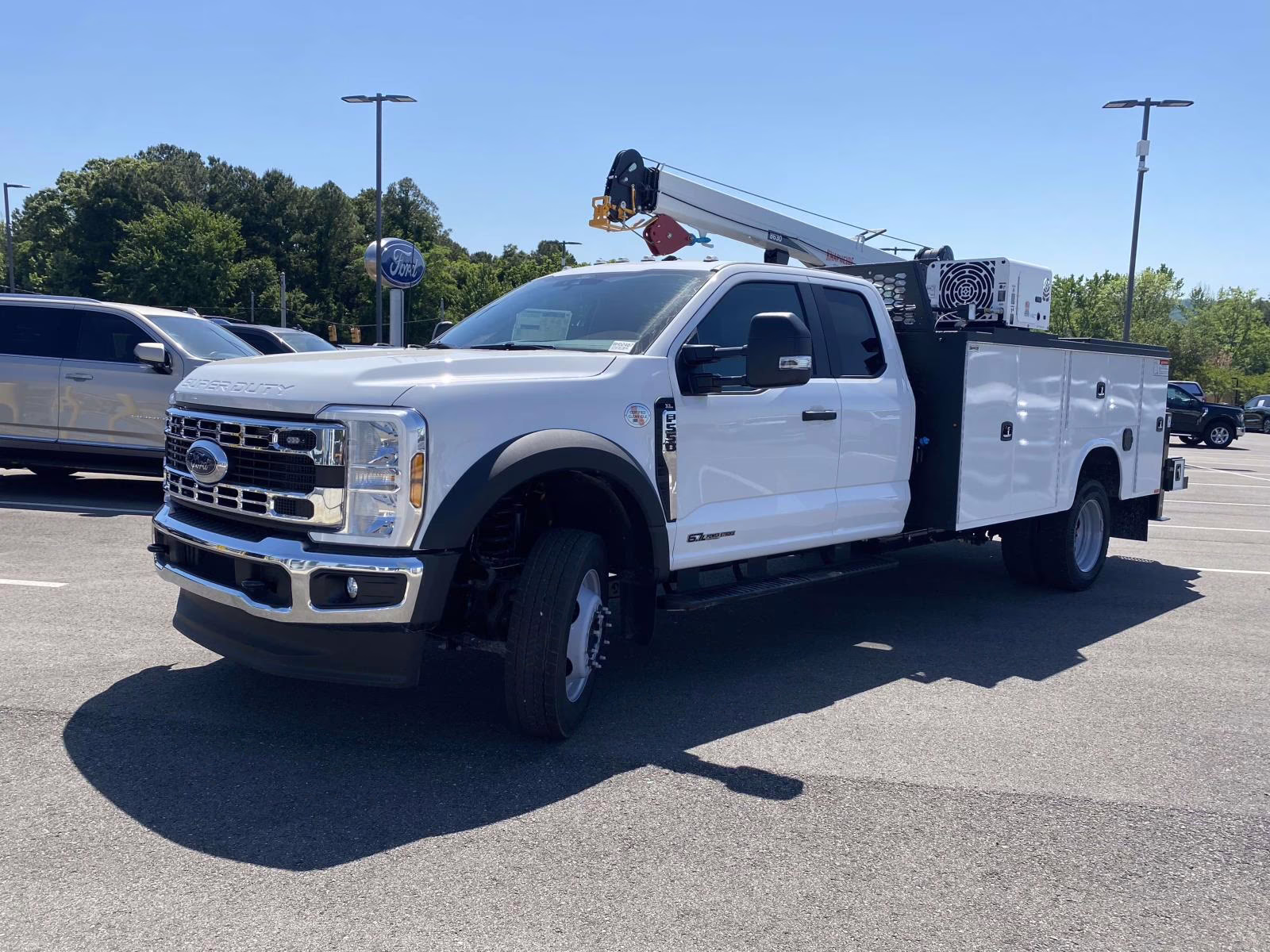 2026 Oxford White Ford Super Duty F-550 DRW XL 4X4 Chassis