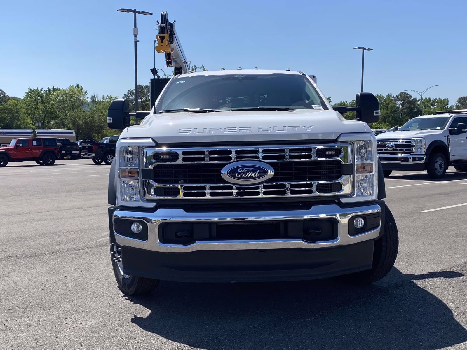 2026 Oxford White Ford Super Duty F-550 DRW XL 4X4 Chassis