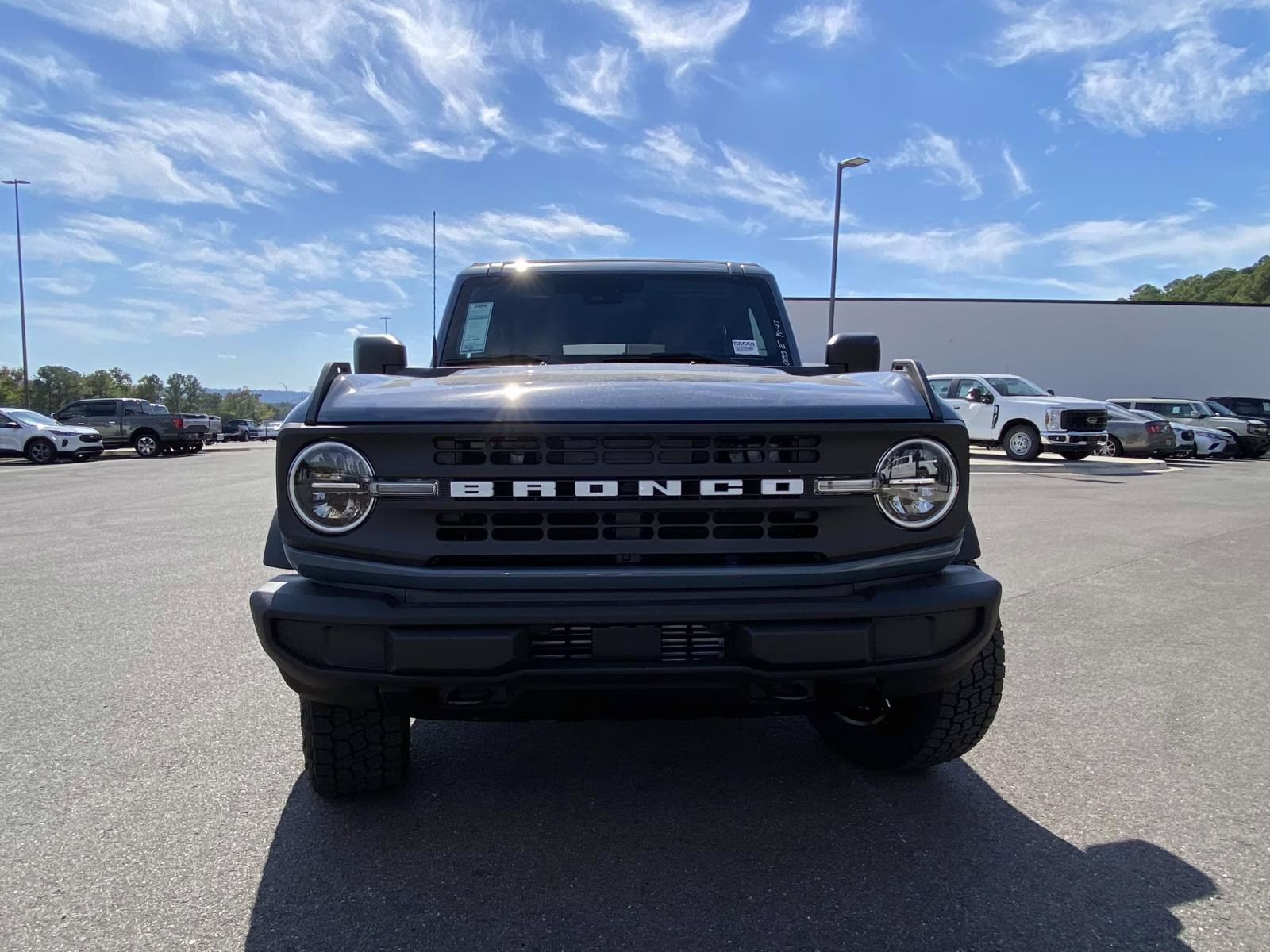 2025 Azure Gray Metallic Tri-Coat Ford Bronco Base 4X4 SUV