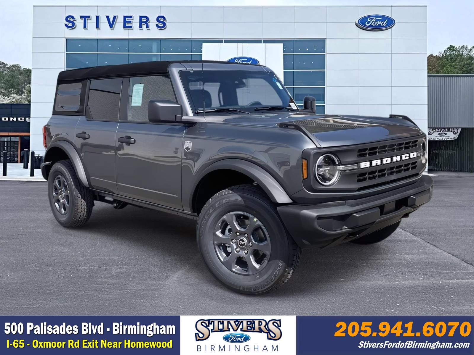 2025 Carbonized Gray Metallic Ford Bronco Big Bend 4X4 SUV