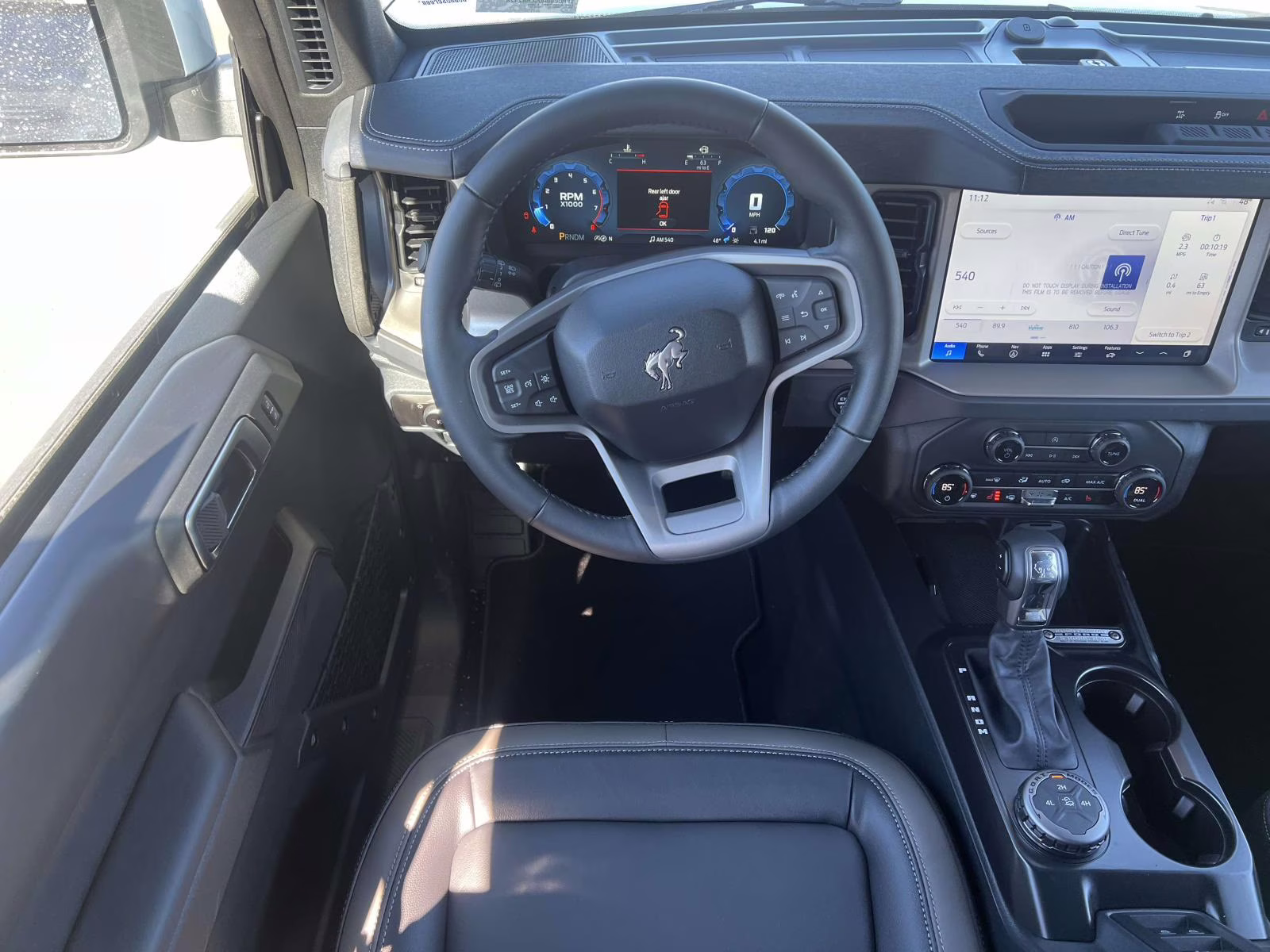 2025 Azure Gray Metallic Tri-Coat Ford Bronco Outer Banks 4X4 SUV