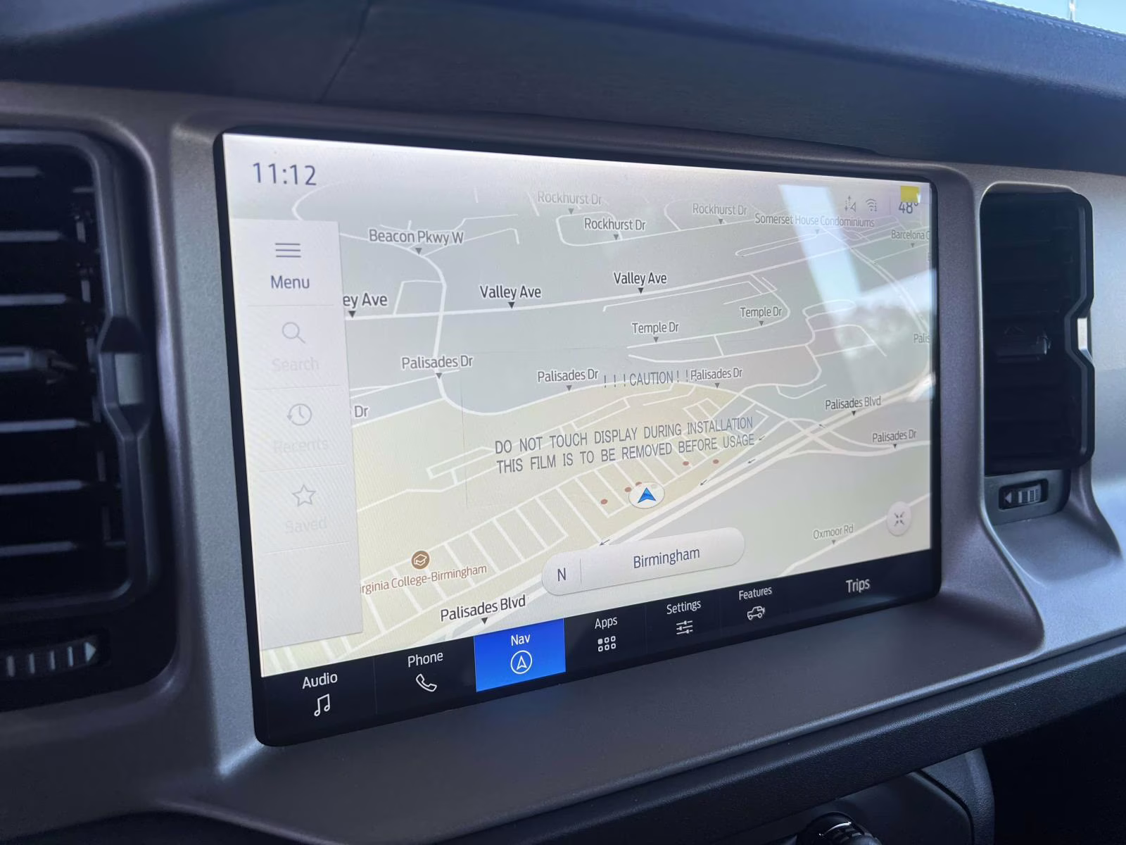 2025 Azure Gray Metallic Tri-Coat Ford Bronco Outer Banks 4X4 SUV