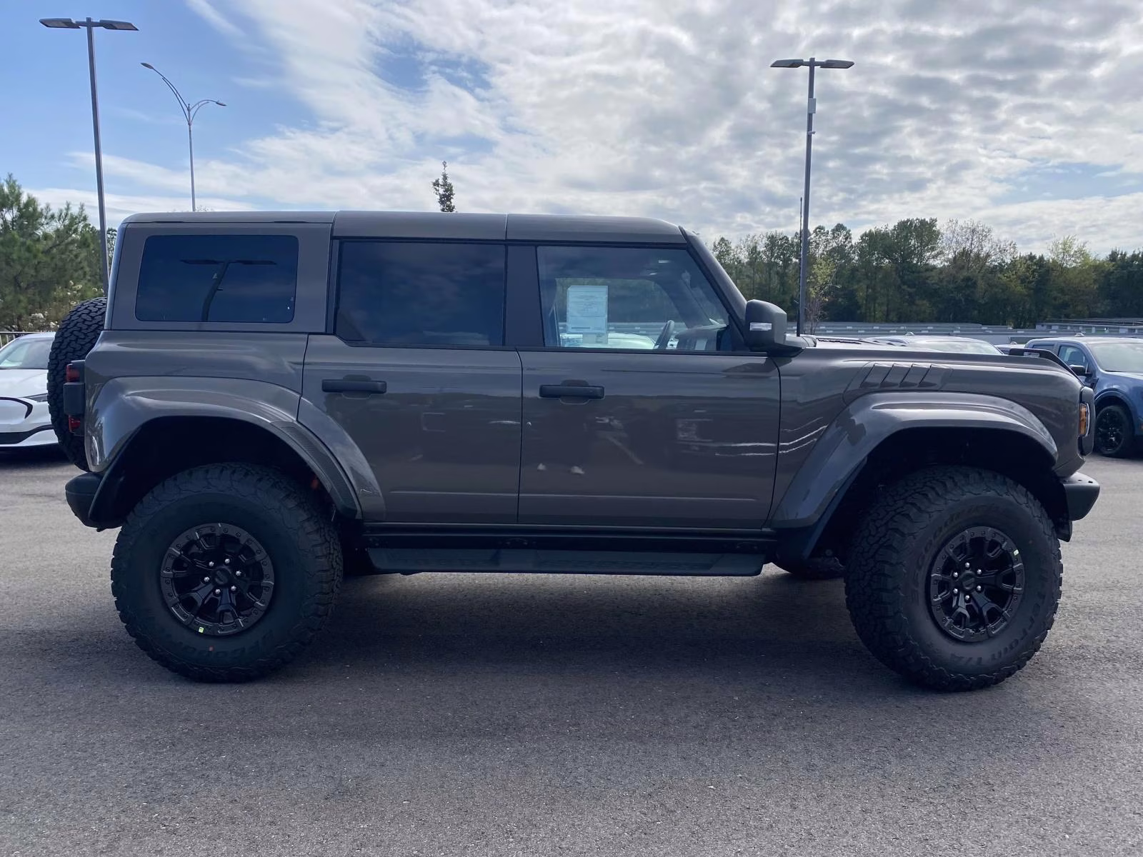 2025 Gray Ford Bronco Raptor 4X4 SUV