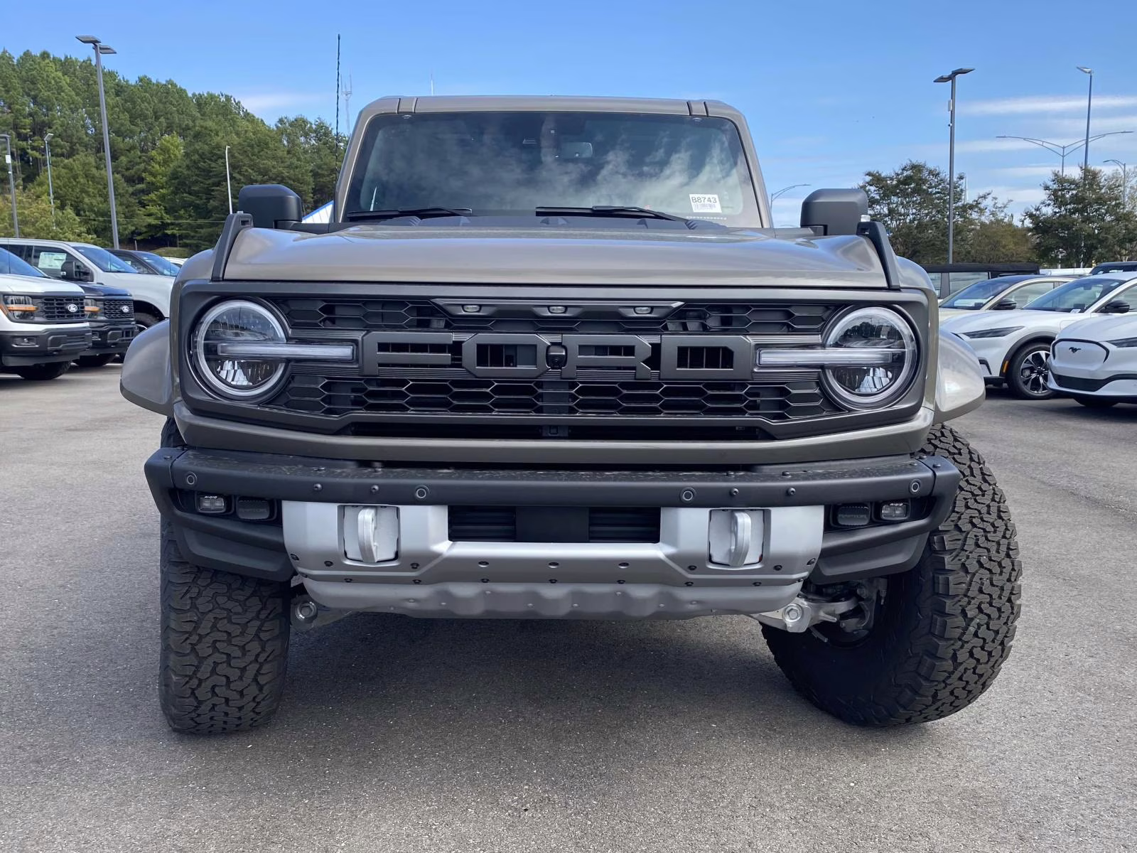 2025 Gray Ford Bronco Raptor 4X4 SUV