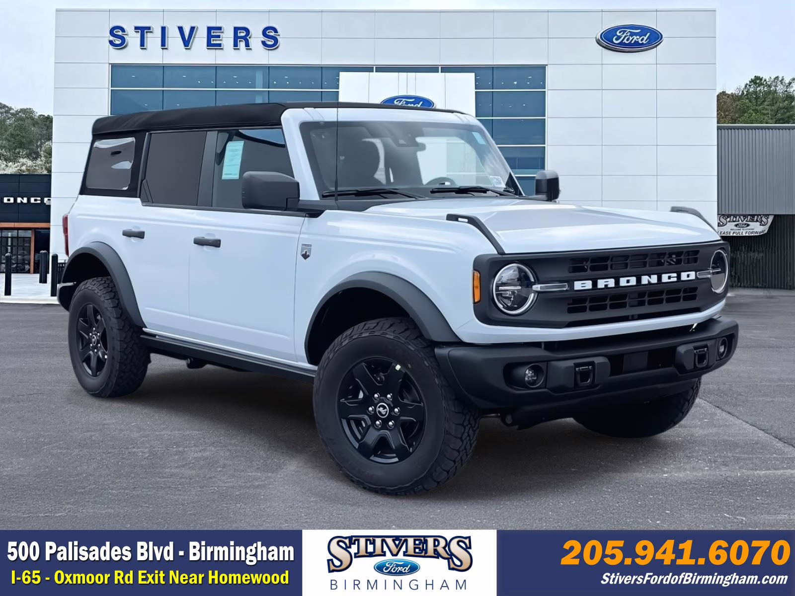 2025 Oxford White Ford Bronco Big Bend 4X4 SUV