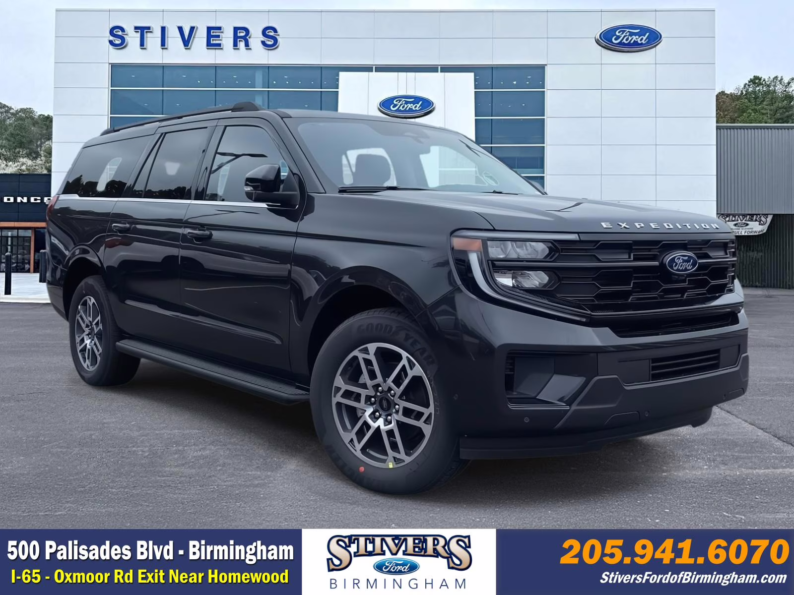 2025 Dark Matter Gray Metallic Ford Expedition Max Active RWD SUV
