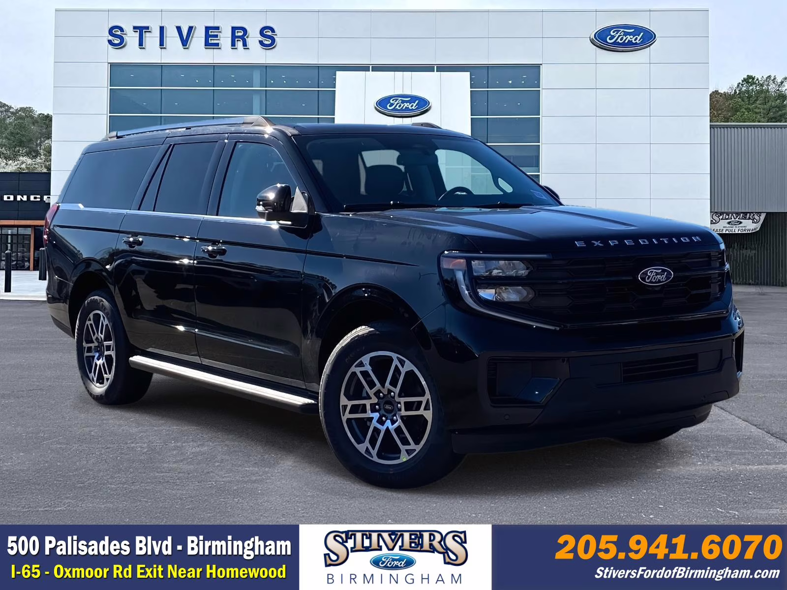 2026 Black Metallic Ford Expedition Max Active RWD SUV