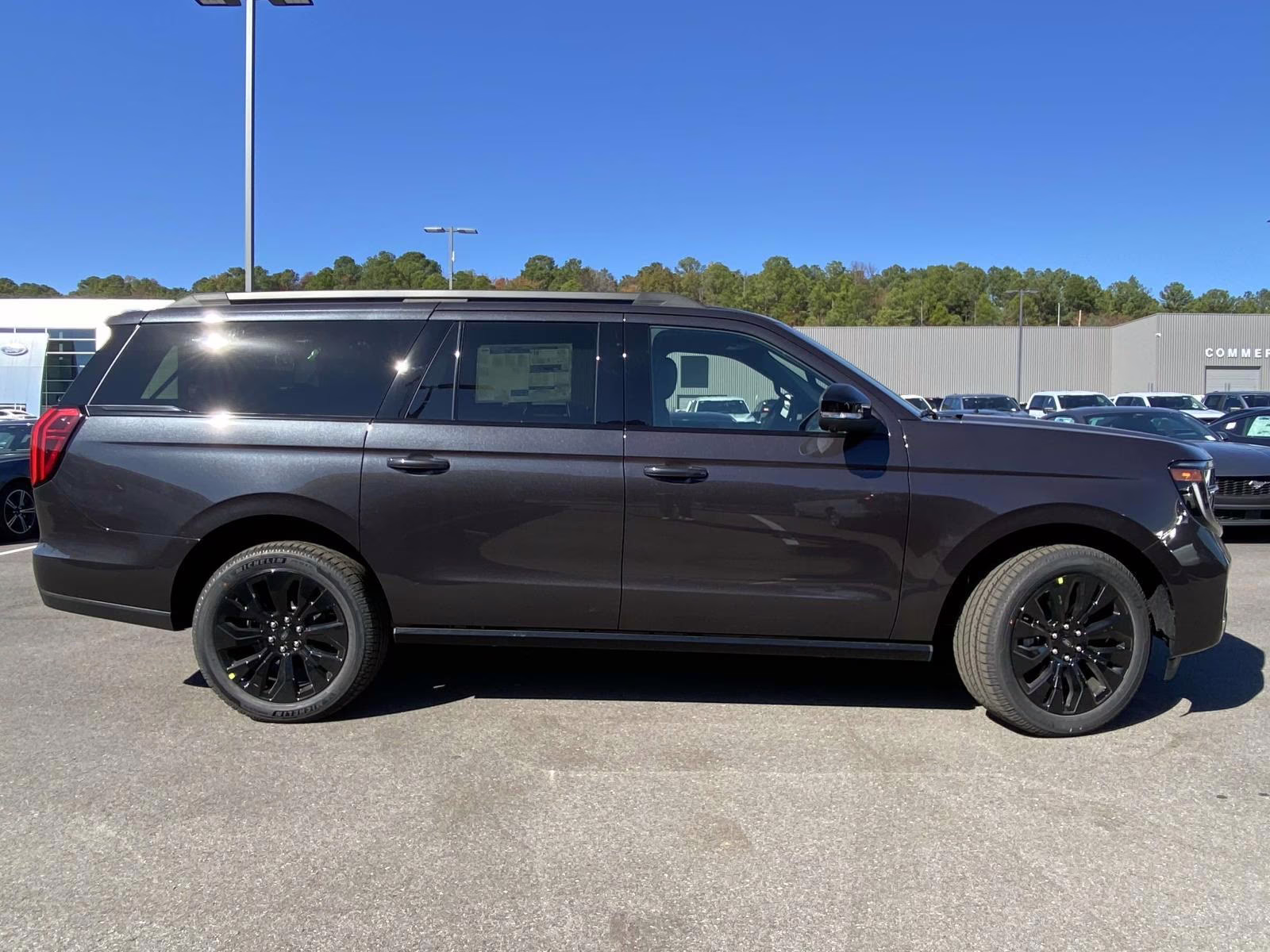 2025 Gray Metallic Ford Expedition Max Platinum 4X4 SUV