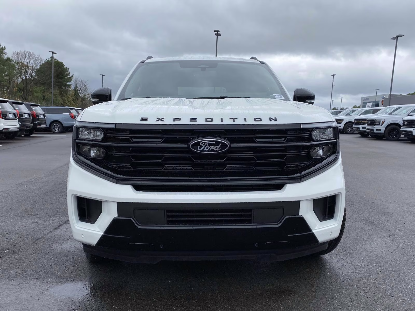 2025 Star White Metallic Tri-Coat Ford Expedition Max Platinum 4X4 SUV