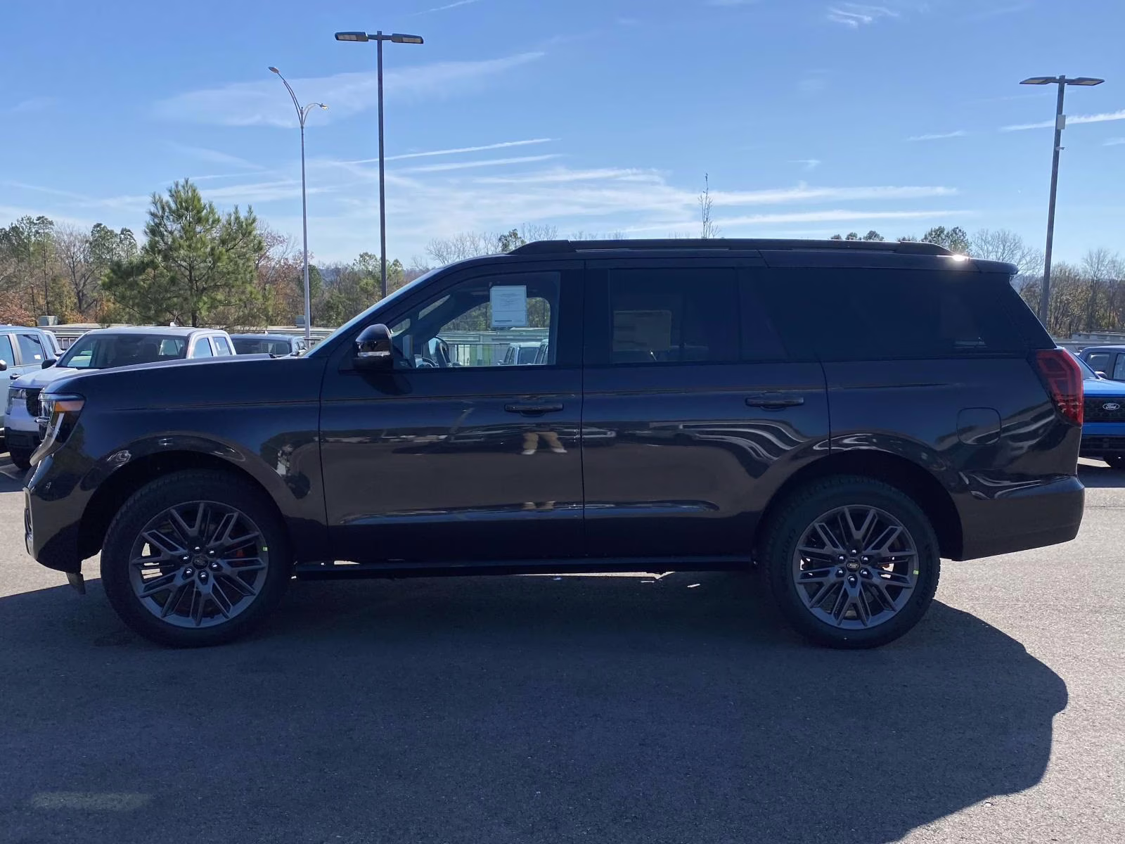 2025 Dark Matter Gray Metallic Ford Expedition Platinum 4X4 SUV