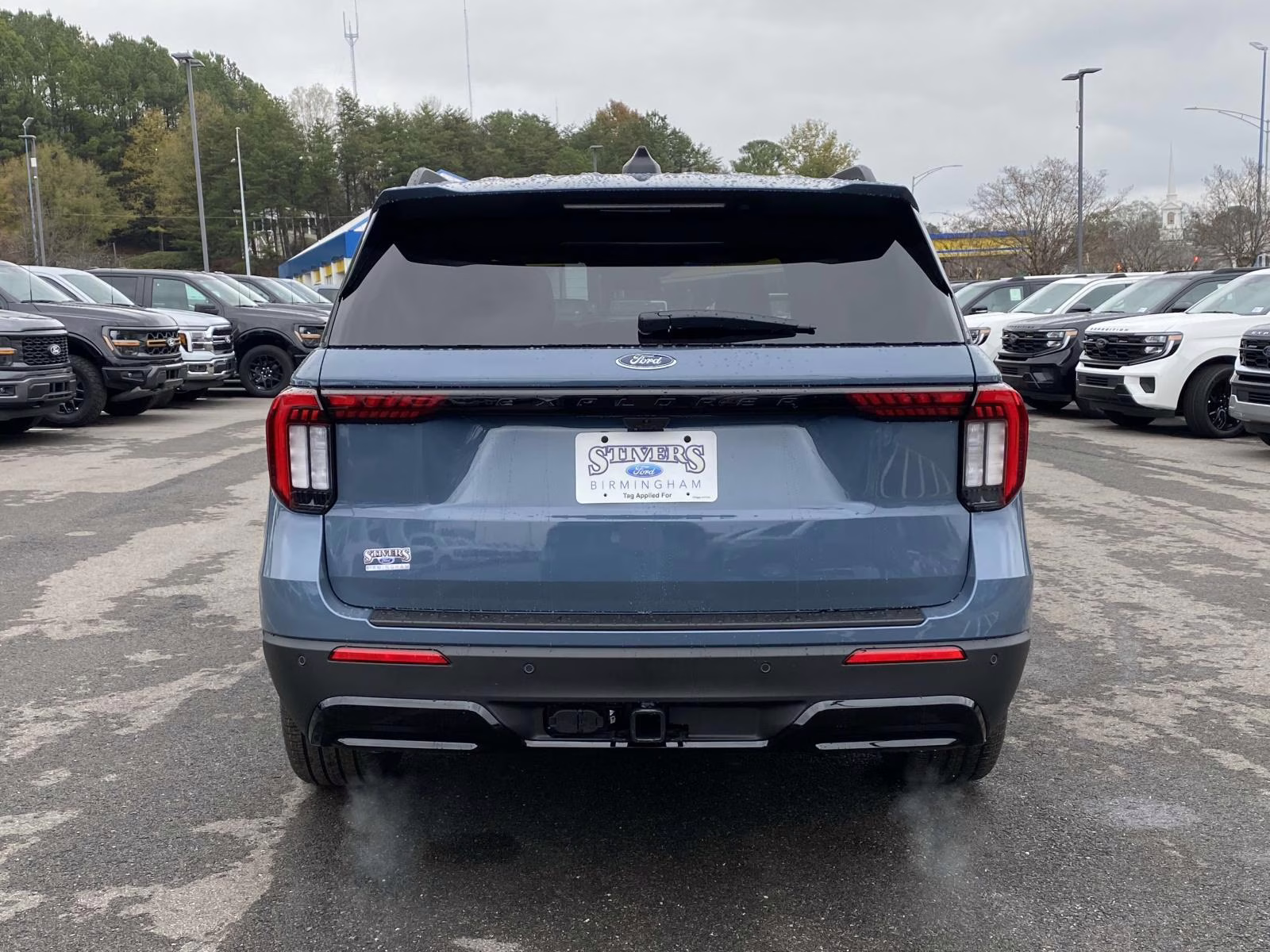 2026 Vapor Blue Metallic Ford Explorer ST-Line RWD SUV
