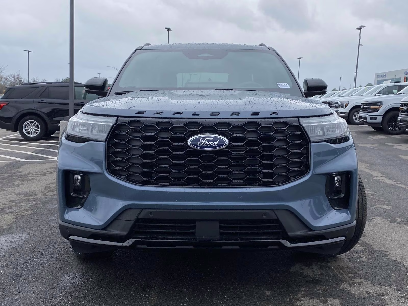 2026 Vapor Blue Metallic Ford Explorer ST-Line RWD SUV