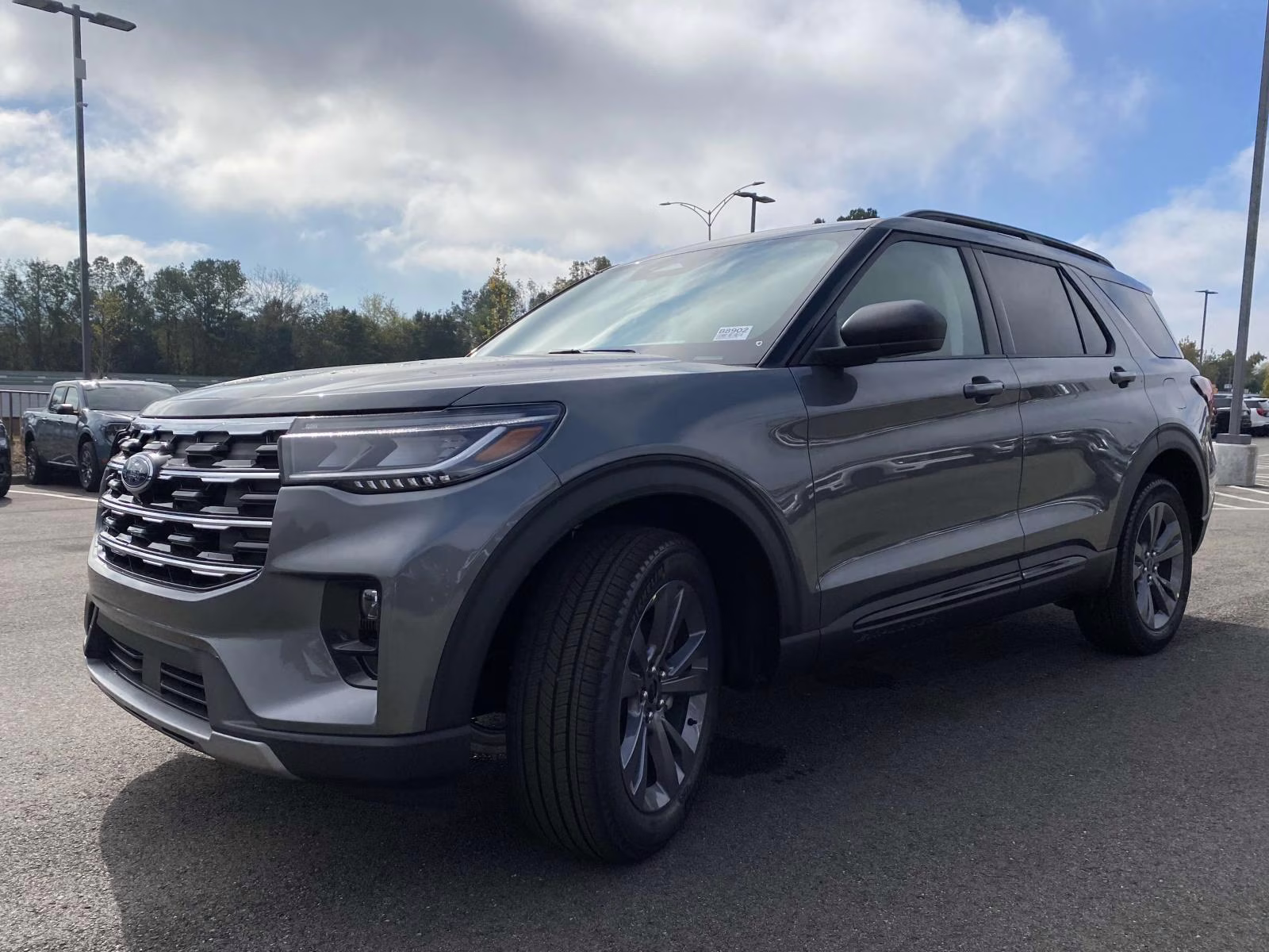 2026 Gray Metallic Ford Explorer Active 4X4 SUV