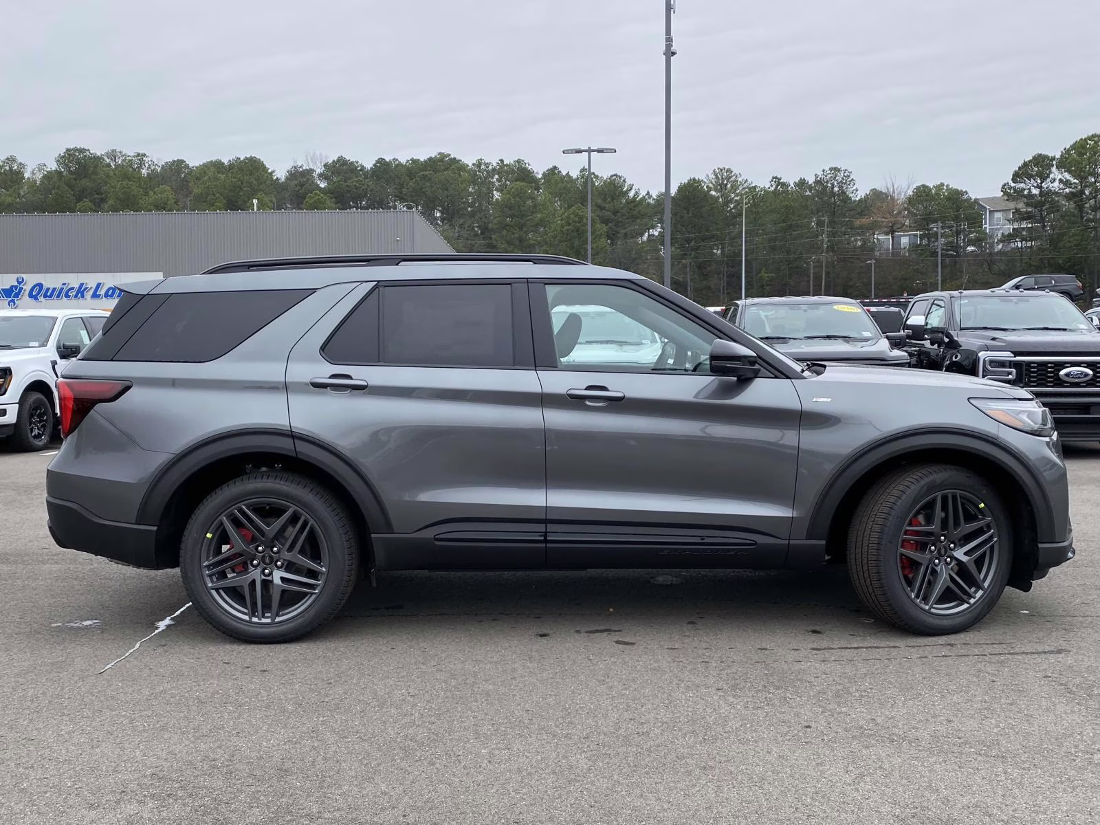 2026 Carbonized Gray Metallic Ford Explorer ST-Line 4X4 SUV