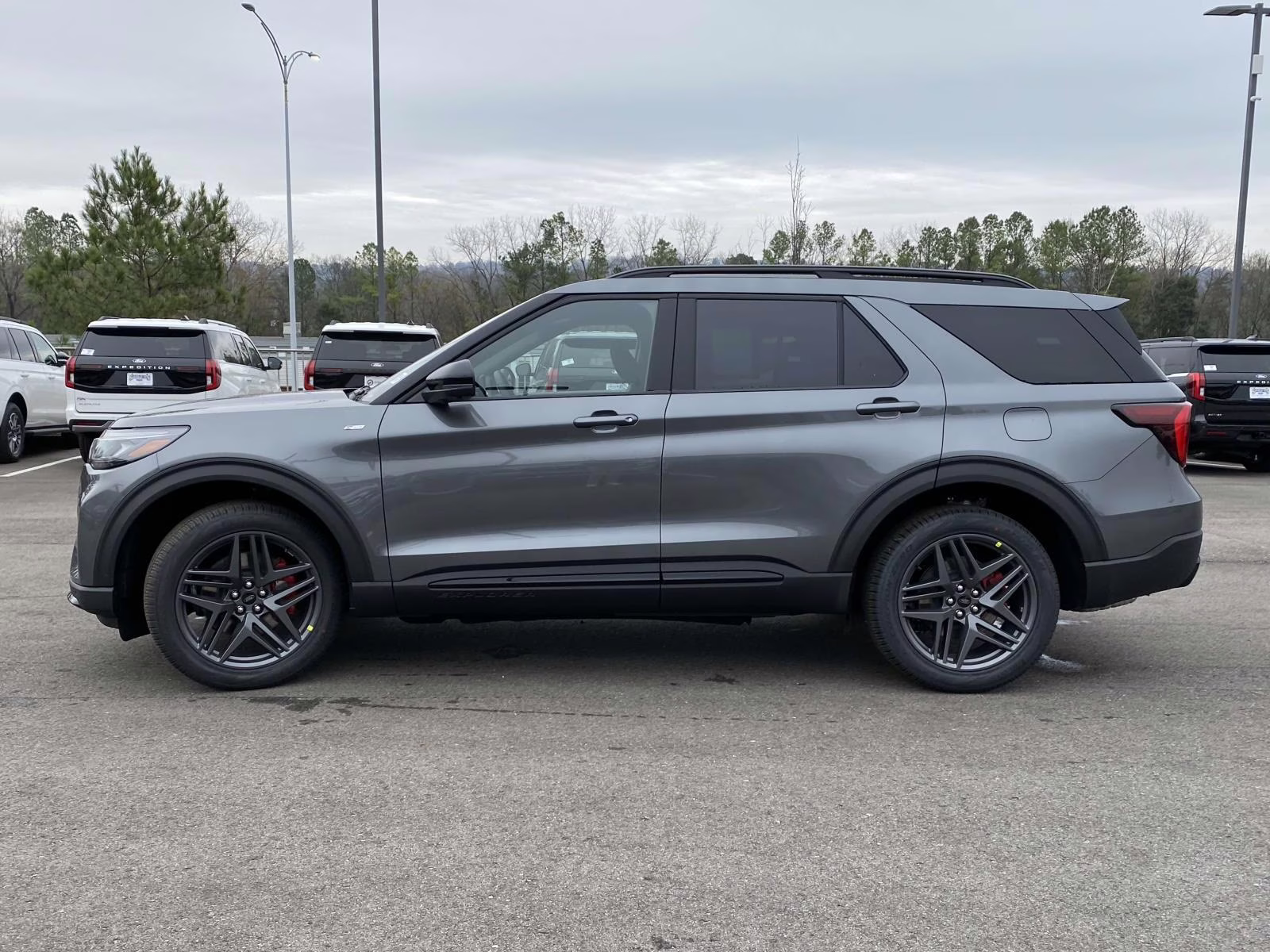 2026 Carbonized Gray Metallic Ford Explorer ST-Line 4X4 SUV