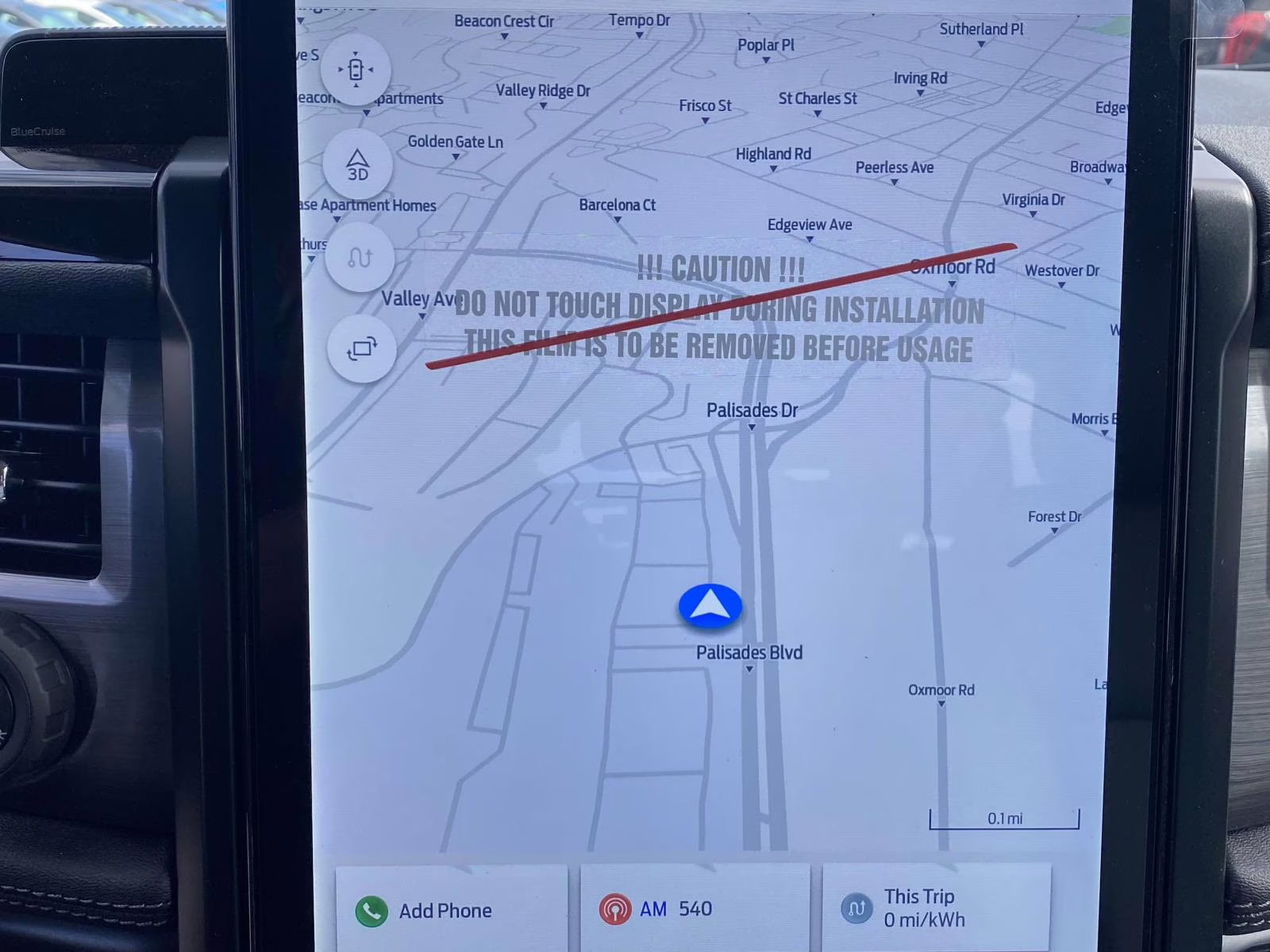 2025 Antimatter Blue Metallic Ford F-150 Lightning Flash AWD Truck