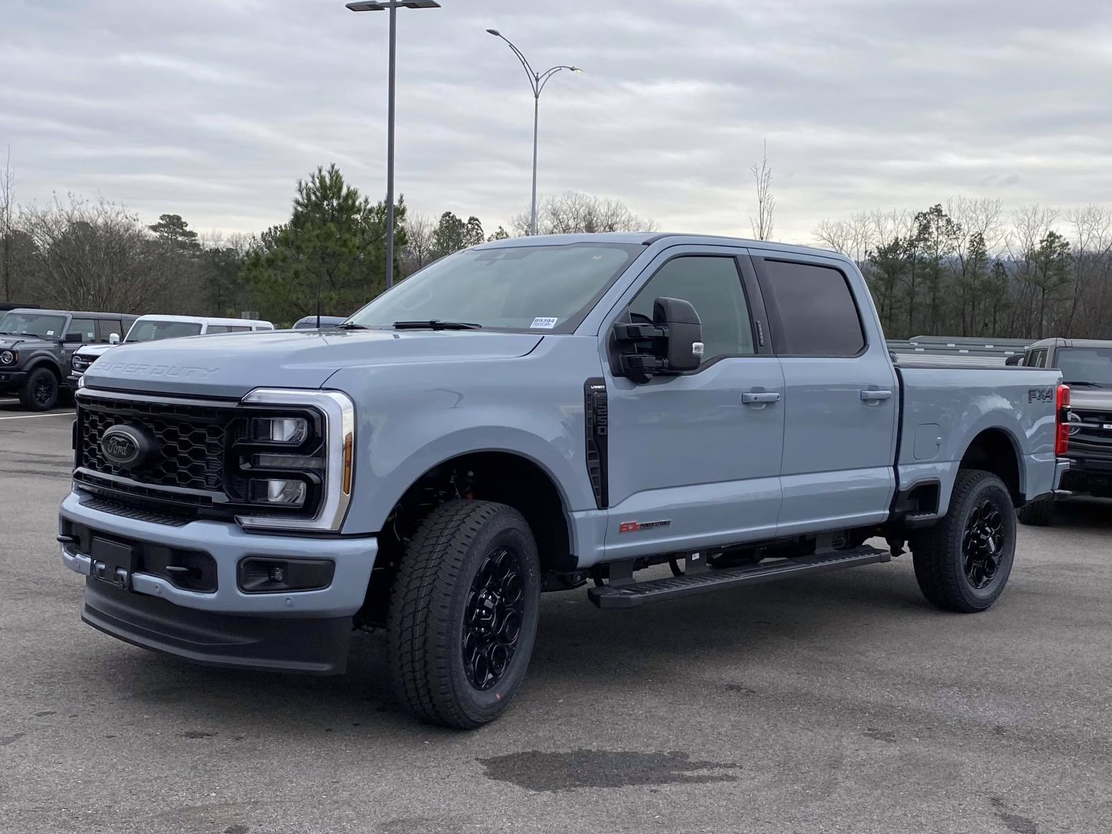 2026 Glacier Gray Metallic Tri-Coat Ford Super Duty F-250 SRW Lariat 4X4 Truck
