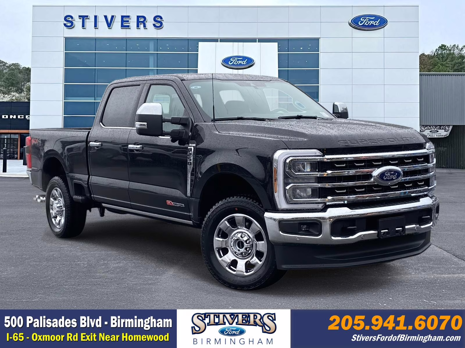 2026 Black Metallic Ford Super Duty F-250 SRW King Ranch 4X4 Truck