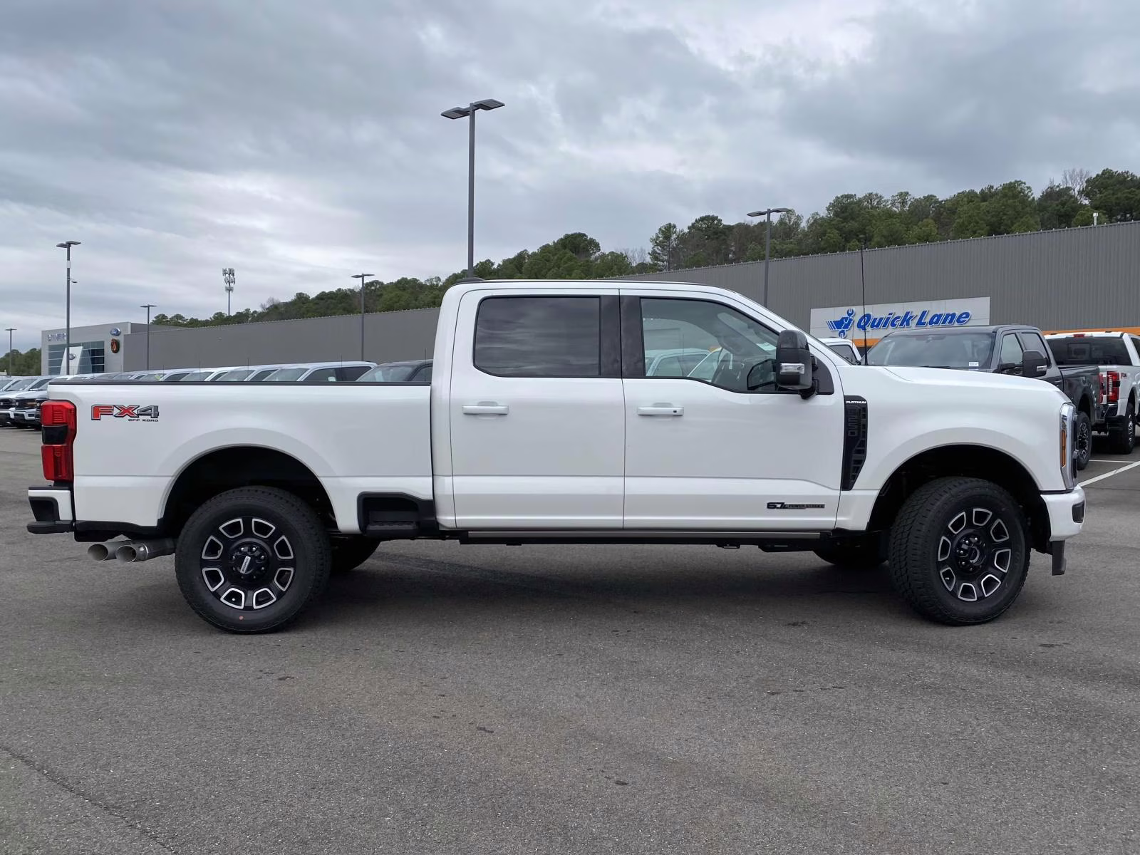 2026 Star White Metallic Tri-Coat Ford Super Duty F-250 SRW Platinum 4X4 Truck