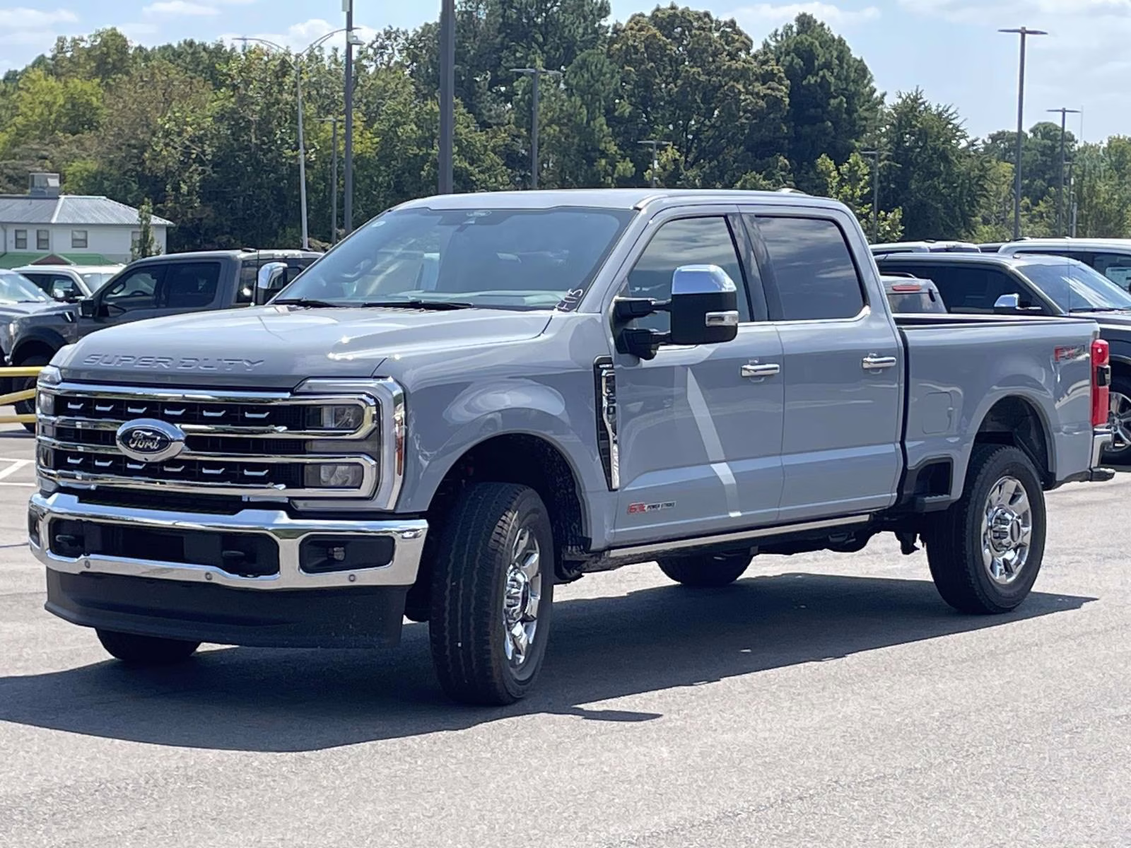 2026 Glacier Gray Ford Super Duty F-350 SRW Lariat 4X4 Truck