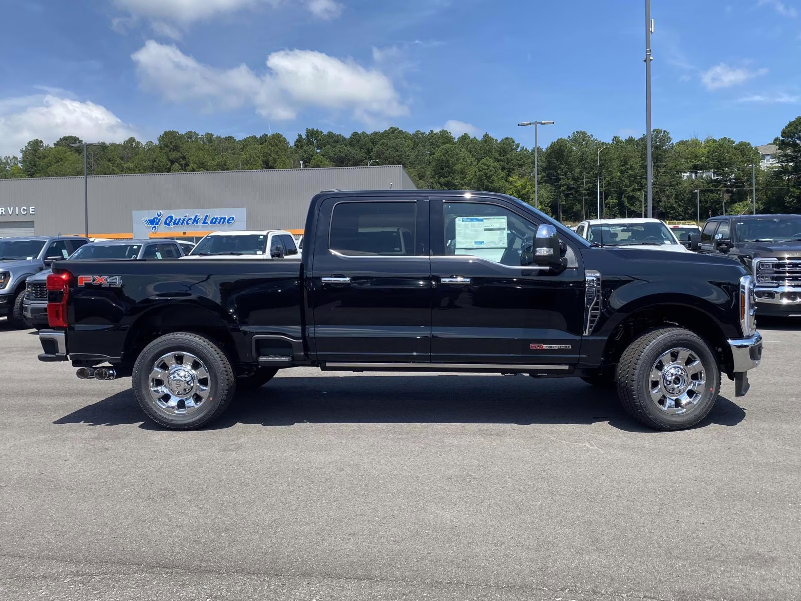 2025 Black Metallic Ford Super Duty F-350 SRW King Ranch 4X4 Truck