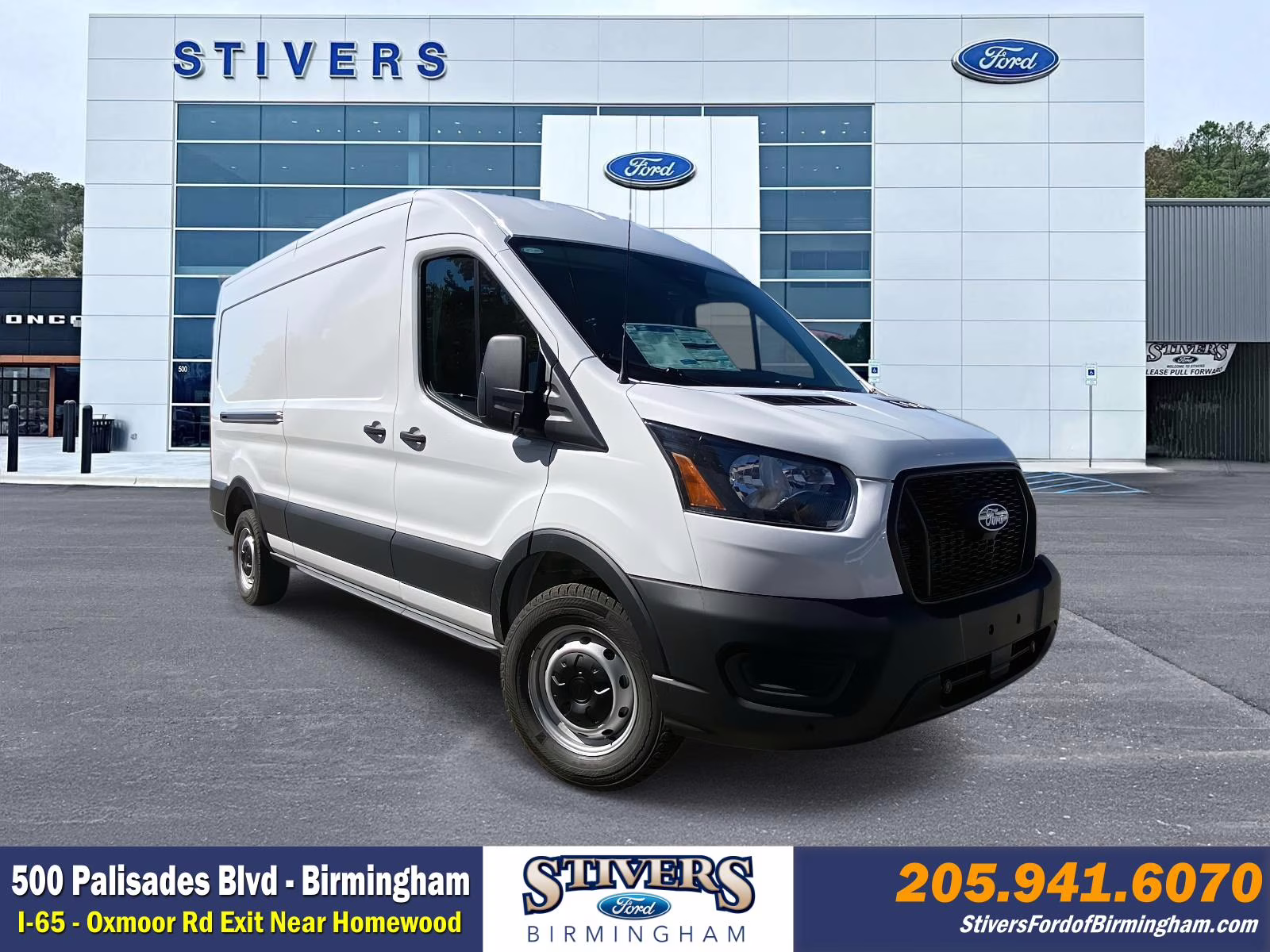 2026 Oxford White Ford Transit-250 Base RWD Van