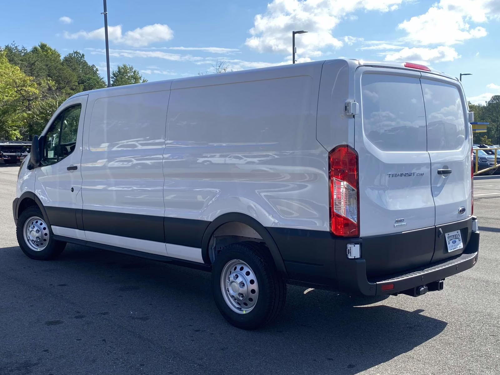 2025 Oxford White Ford Transit-250 Base AWD Van