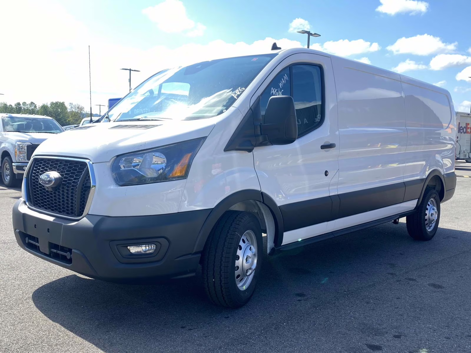 2025 Oxford White Ford Transit-250 Base AWD Van