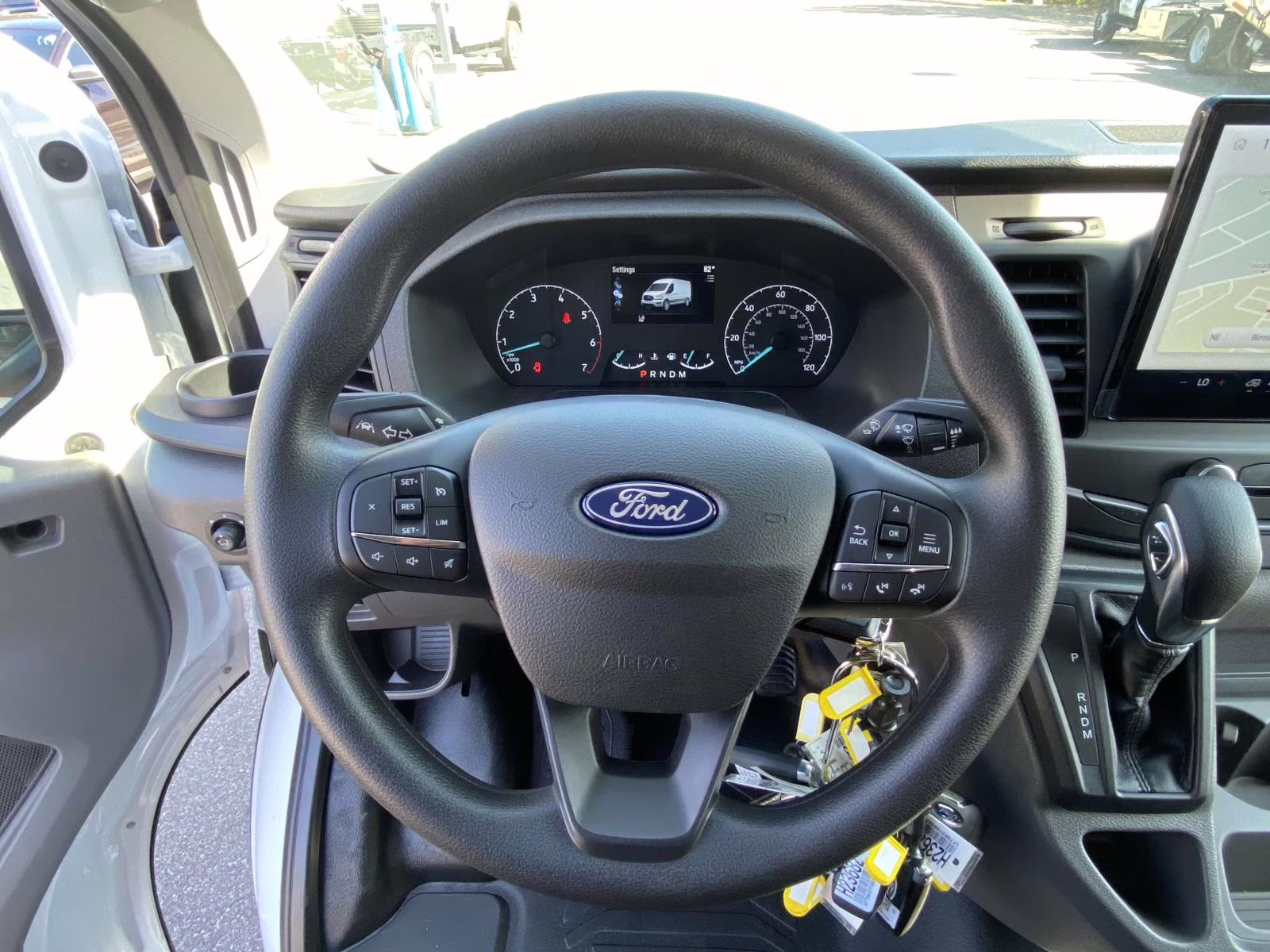 2025 Oxford White Ford Transit-250 Base AWD Van