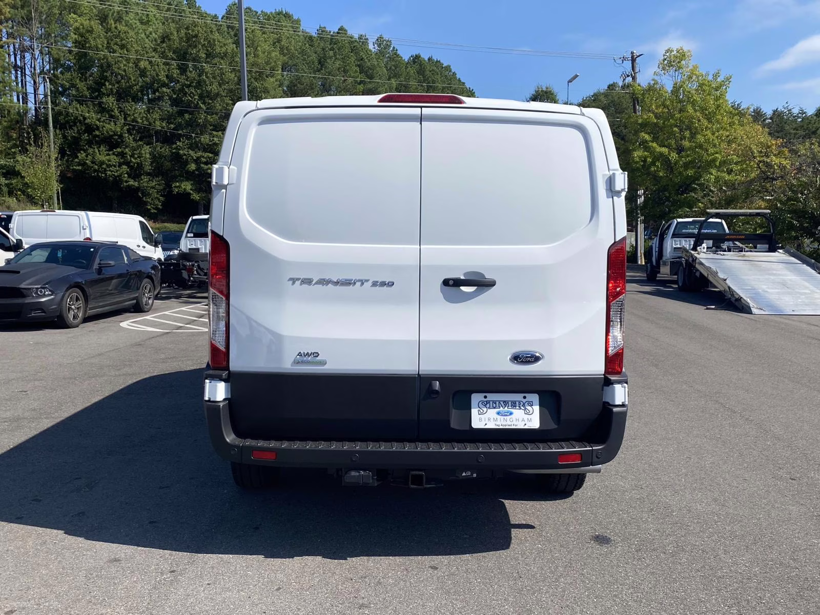 2025 Oxford White Ford Transit-250 Base AWD Van