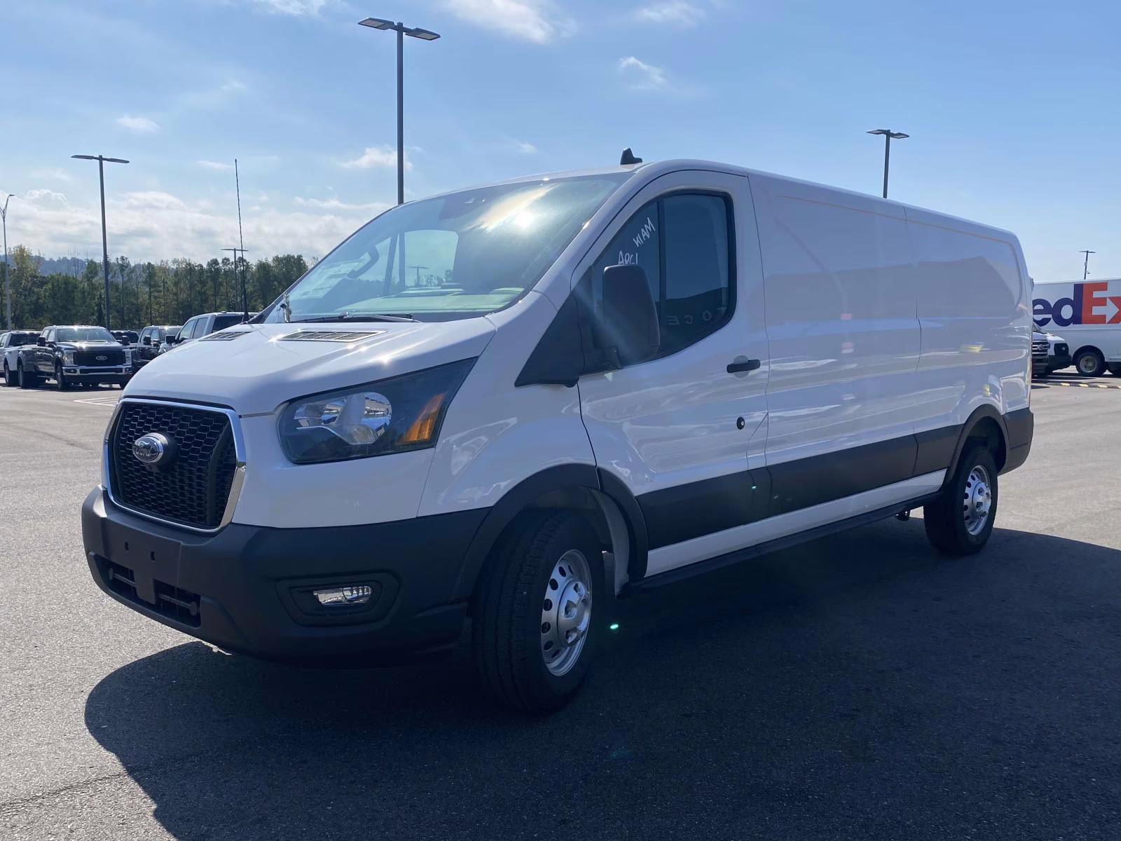 2025 Oxford White Ford Transit-250 Base AWD Van