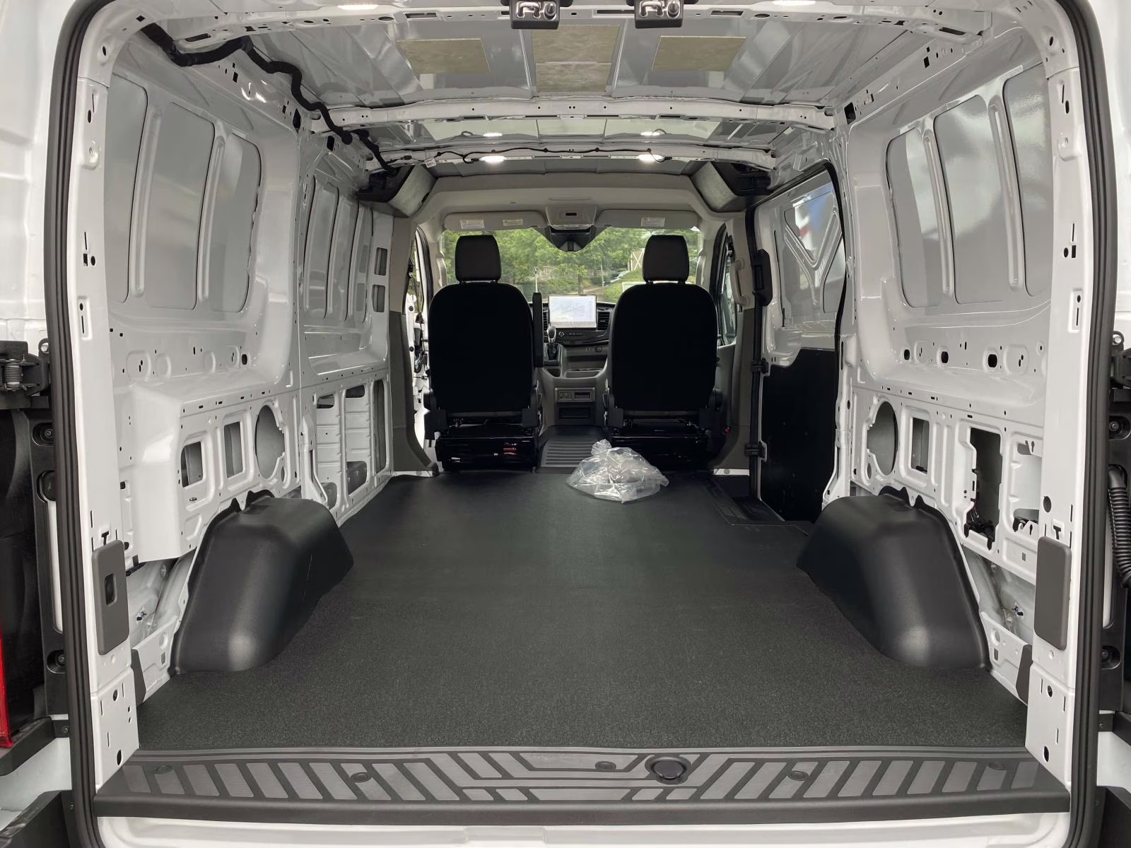 2025 Oxford White Ford Transit-250 Base AWD Van