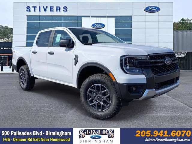 2025 Oxford White Ford Ranger XLT 4X4 Truck