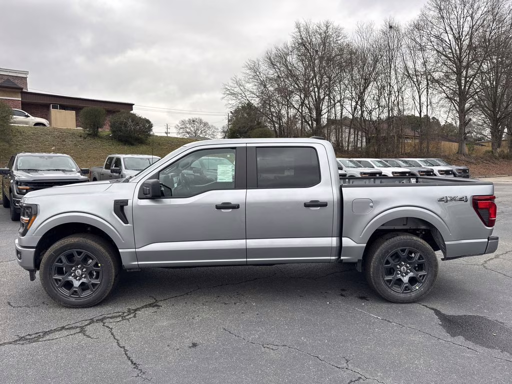 2026 Silver Metallic Ford F-150 STX 4X4 Truck