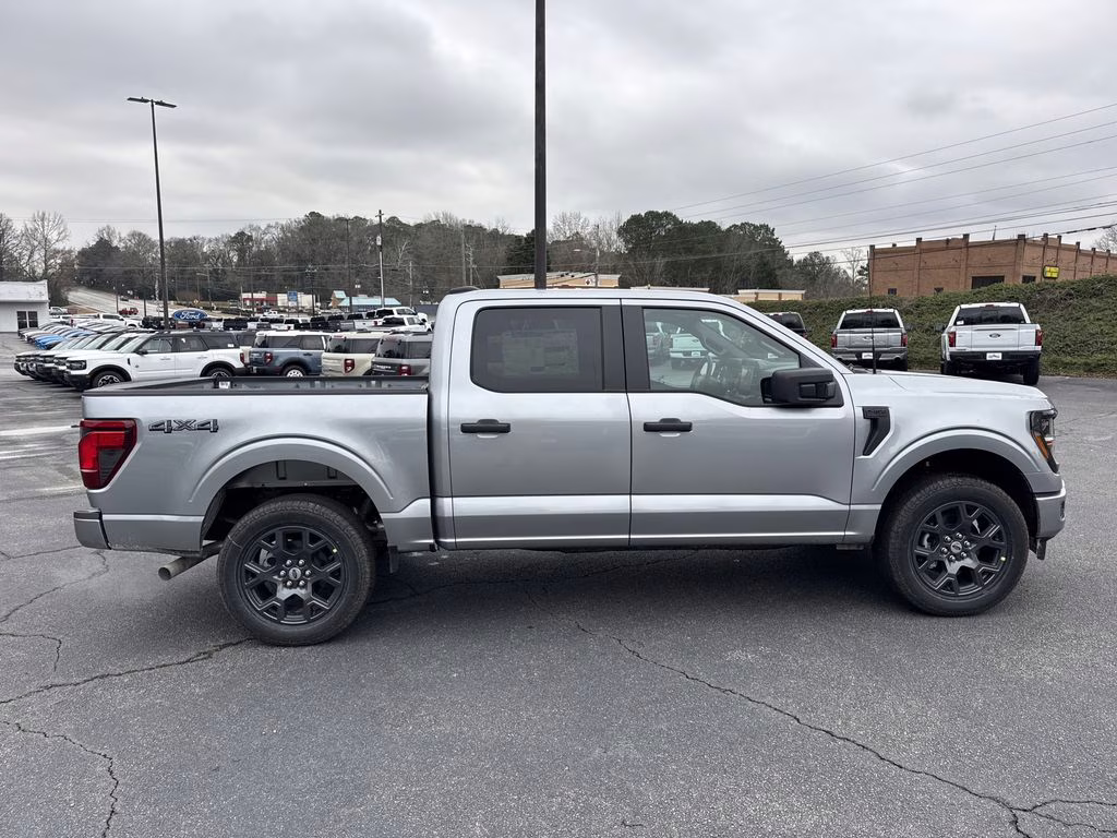 2026 Silver Metallic Ford F-150 STX 4X4 Truck