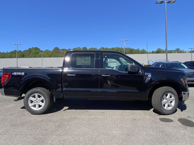 2025 Black Metallic Ford F-150 XLT 4X4 Truck