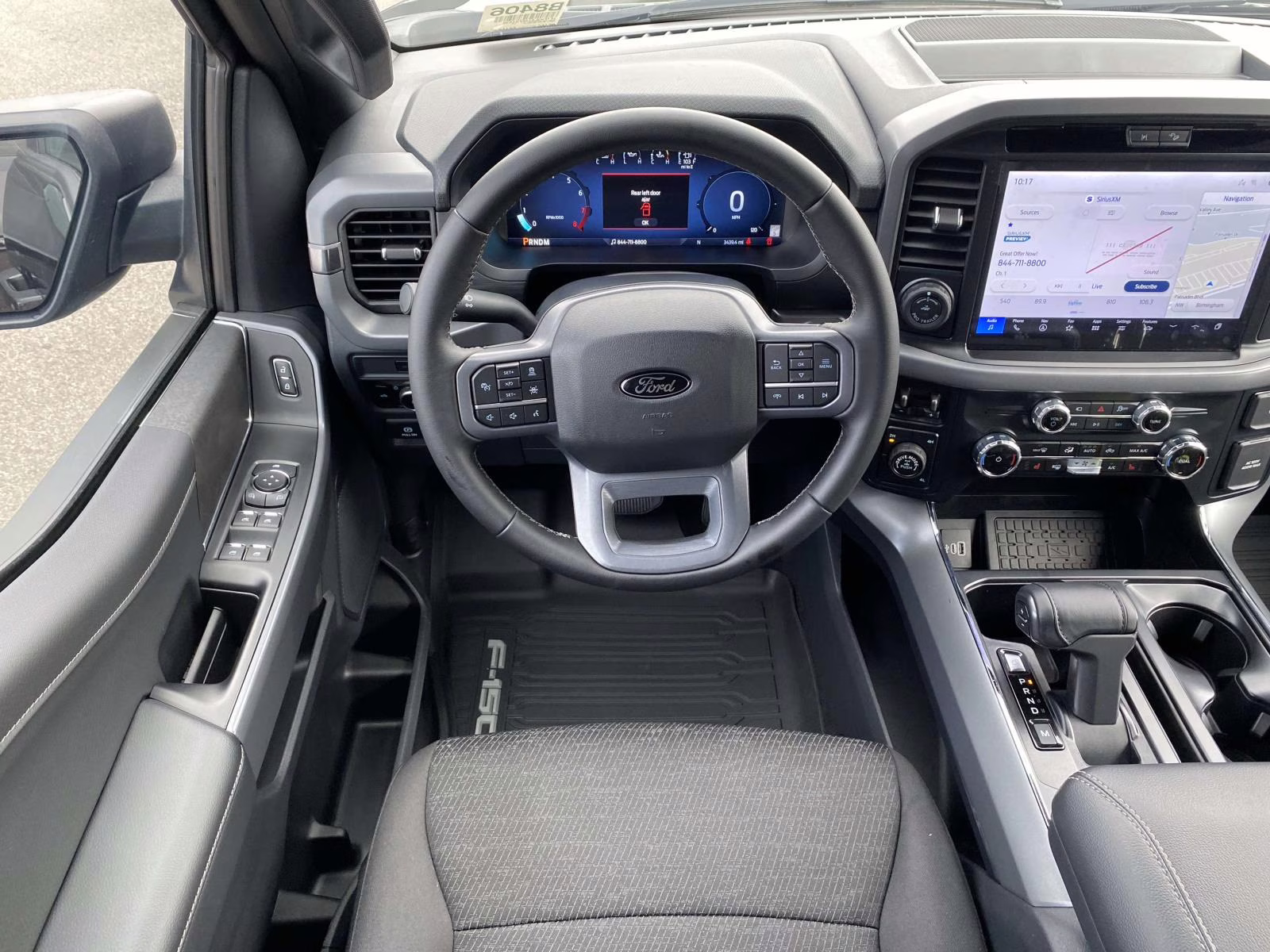 2025 Agate Black Metallic Ford F-150 XLT 4X4 Truck