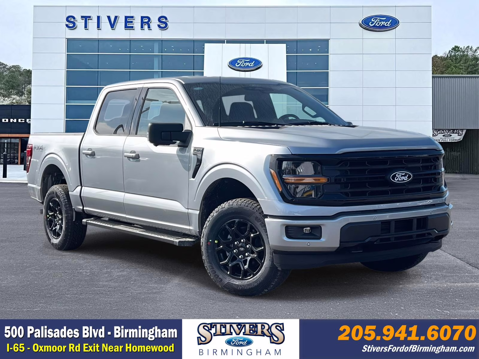 2026 Silver Metallic Ford F-150 XLT 4X4 Truck