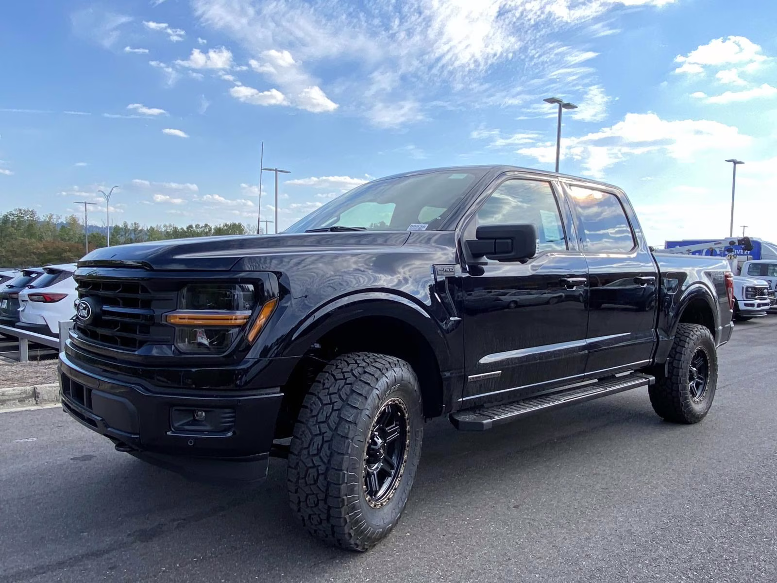 2025 Agate Black Metallic Ford F-150 XLT 4X4 Truck
