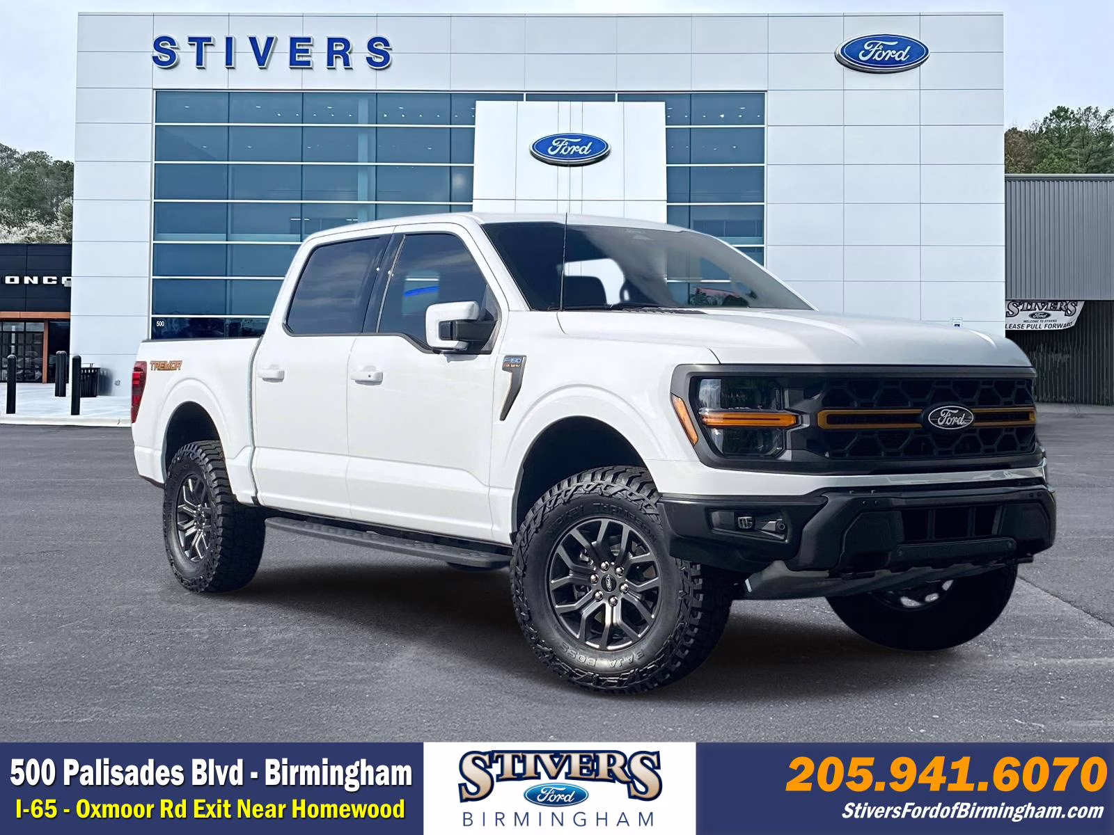 2025 Oxford White Ford F-150 Tremor 4X4 Truck