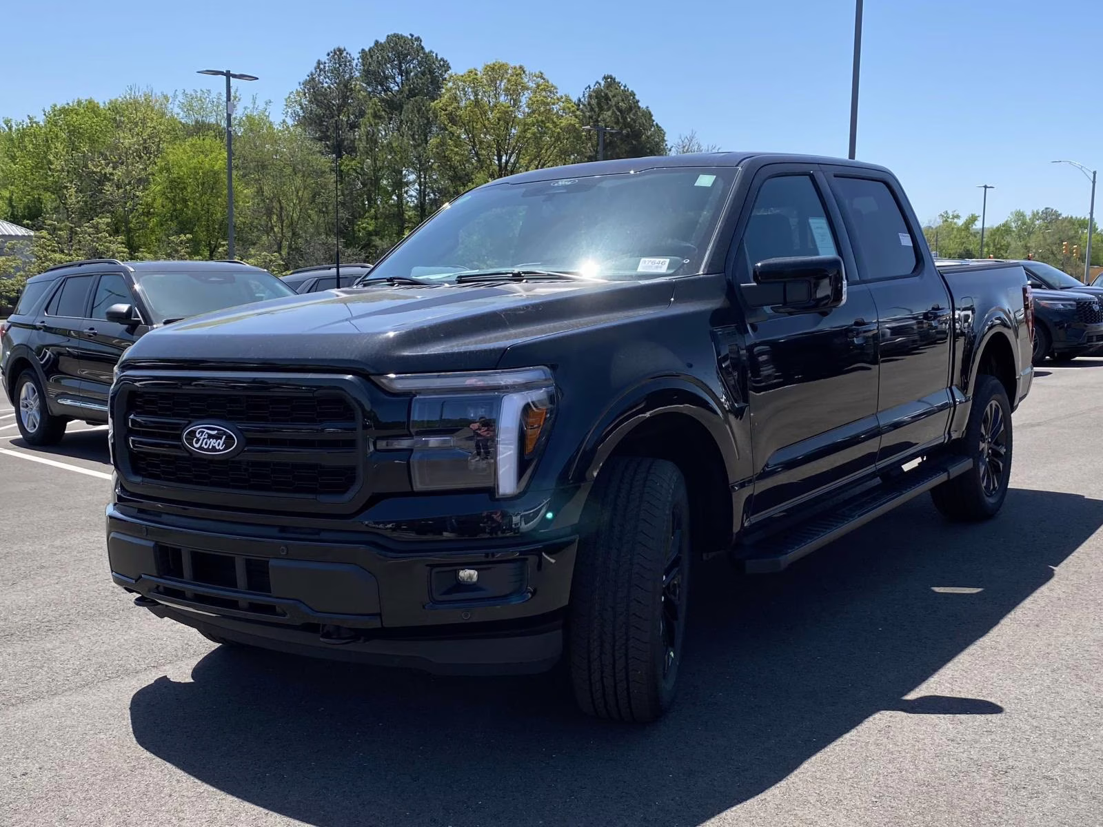 2025 Black Metallic Ford F-150 Lariat 4X4 Truck