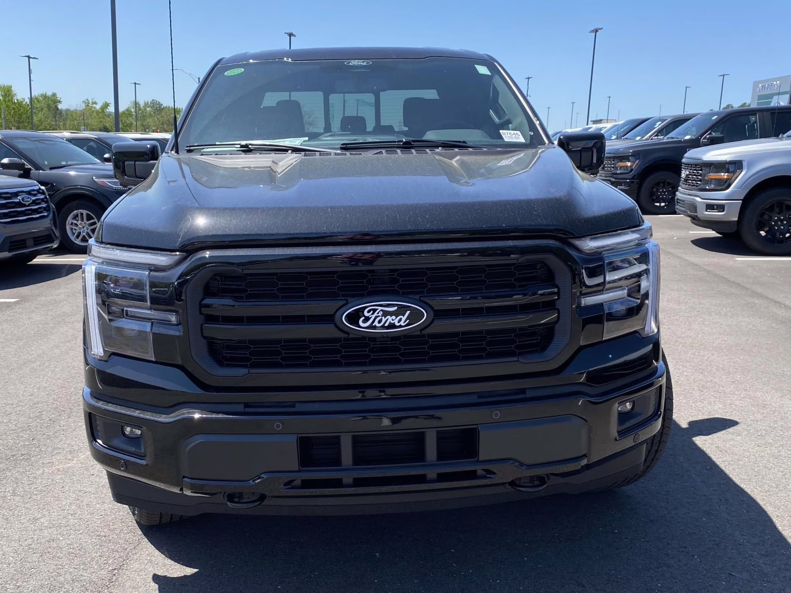 2025 Black Metallic Ford F-150 Lariat 4X4 Truck