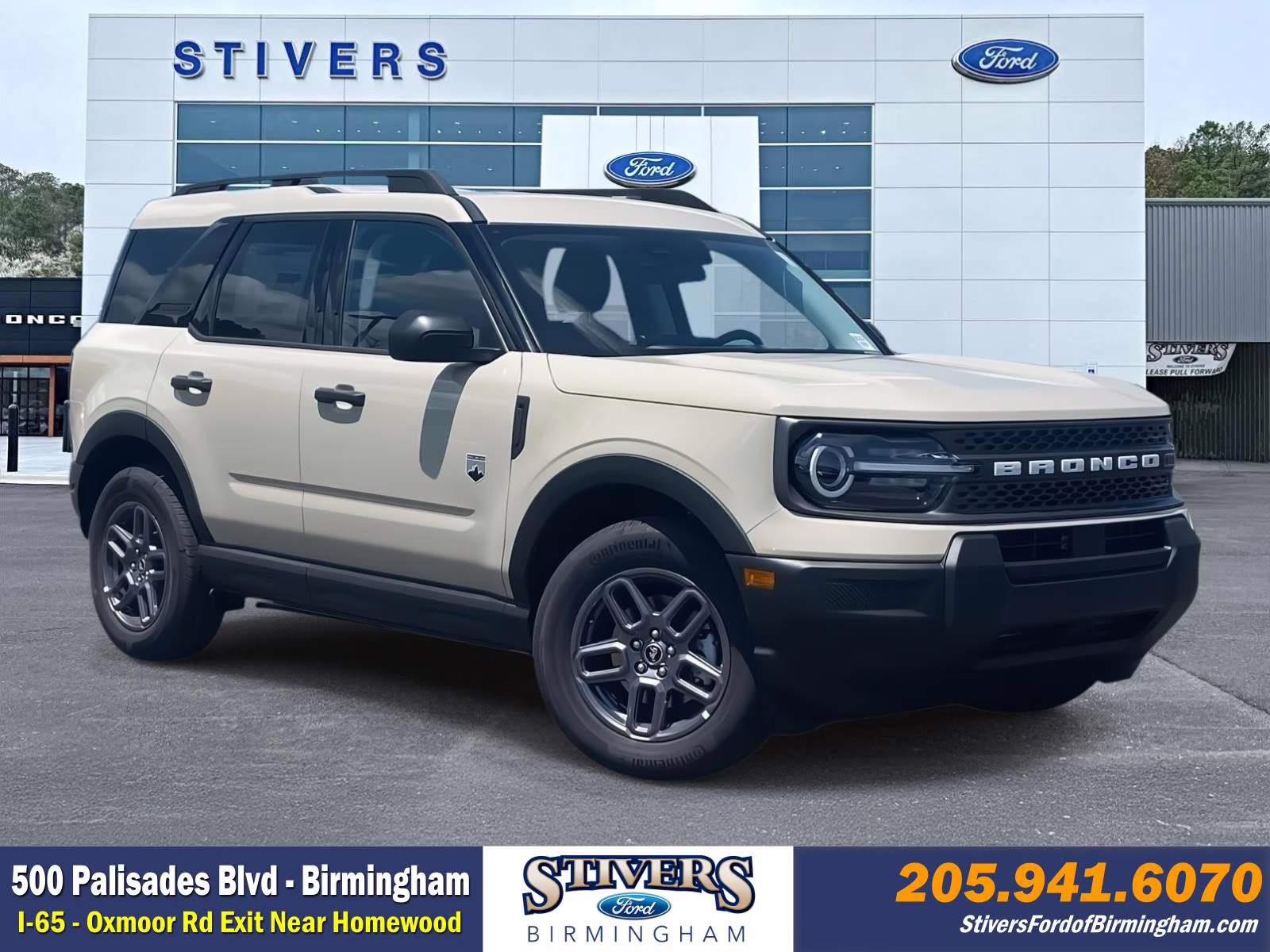 2025 Desert Sand Ford Bronco Sport Big Bend 4X4 SUV