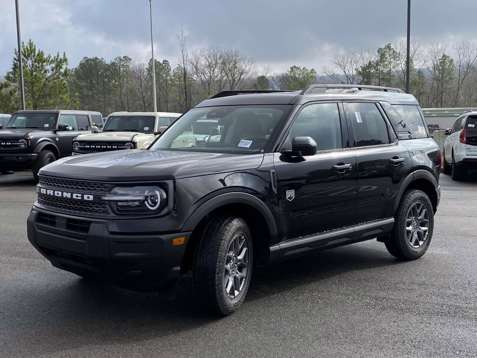 2025 Shadow Black Ford Bronco Sport Big Bend 4X4 SUV